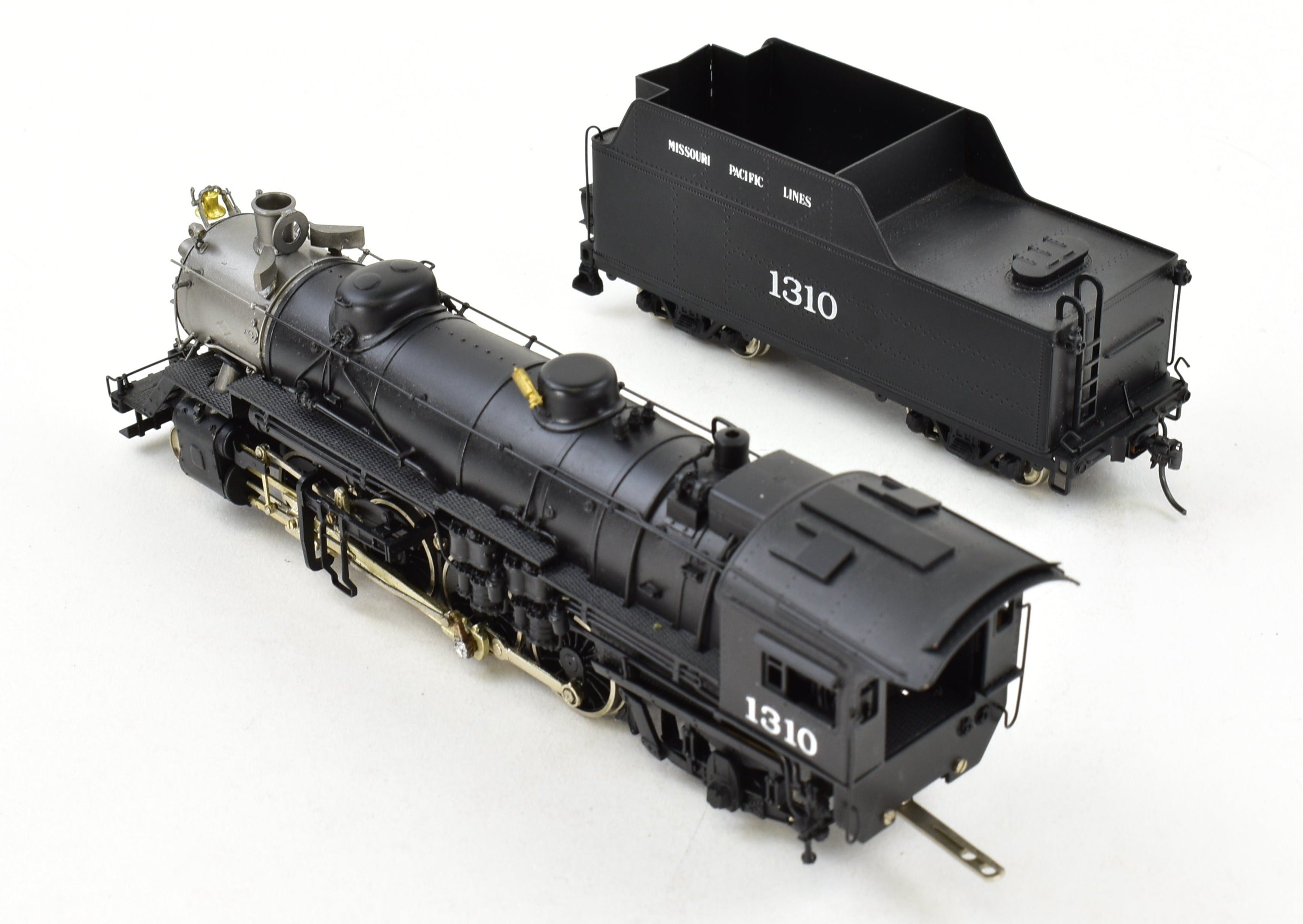 HO Brass Key Imports Missouri Pacific #1310 2-8-2 Mikado Factory Painted CS #3