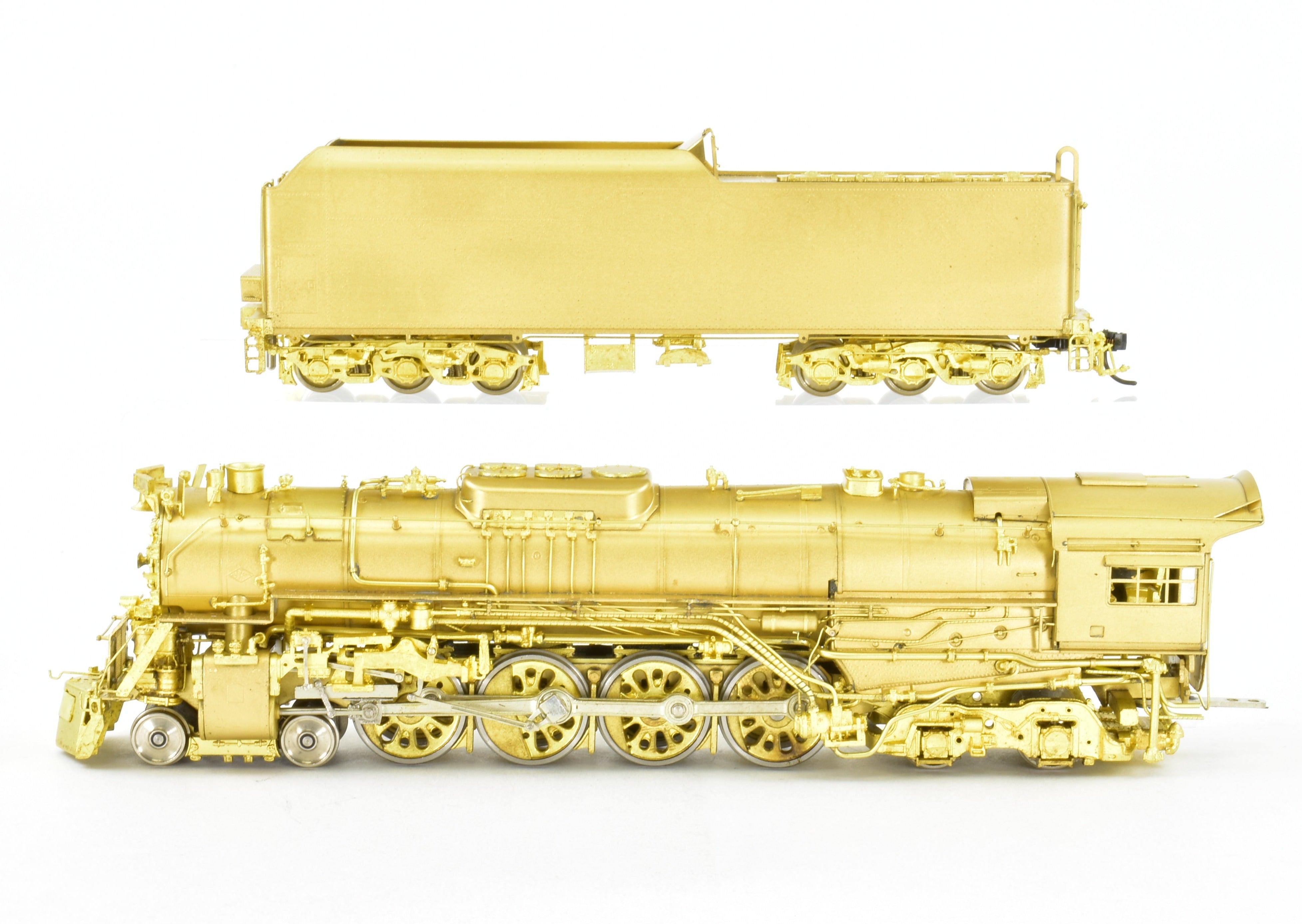 HO Scale Brass Key Imports Chesapeake & Ohio J - 3a 610 Class 4 - 8 - 4 Steam Locomotive Model in Greenbrier Color