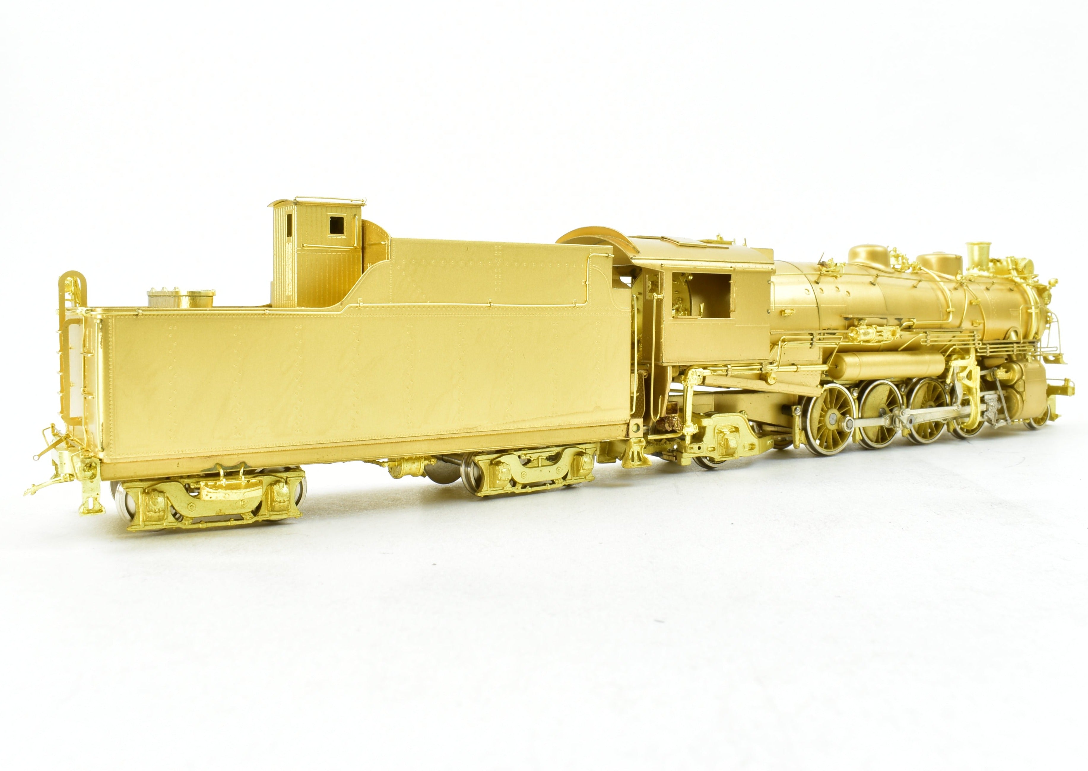 HO Scale Brass Model Train - Key Imports Classic Northern Pacific W - 5 1846 Class 2 - 8 - 2 Mikado Locomotive with Elesco Feedwater Heater