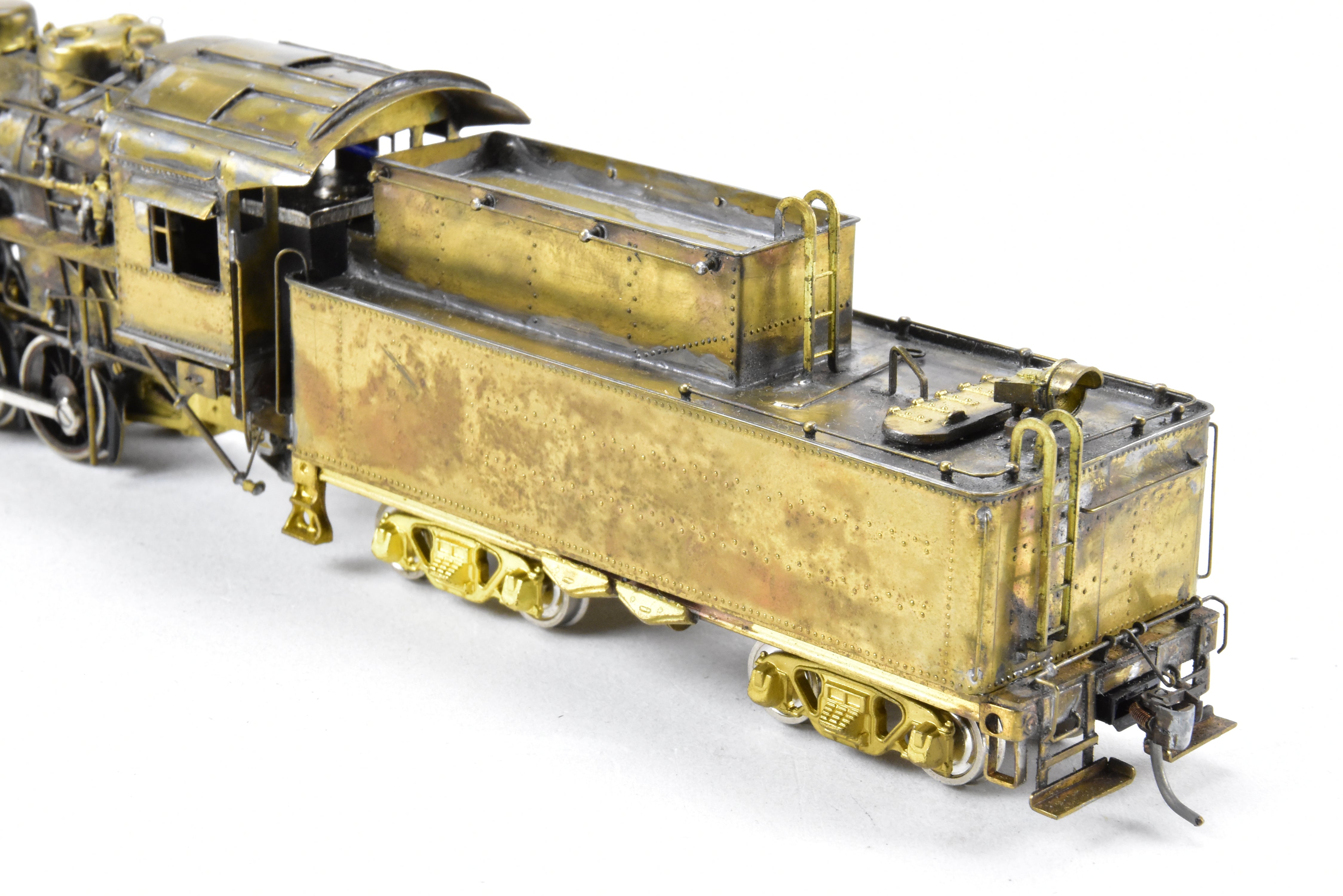 Exquisite HO Scale Brass Custom Model of Missouri Pacific 0-8-0 No. 9701 Scratch Built by Joe G. Collias - One-of-a-Kind Collector's Item