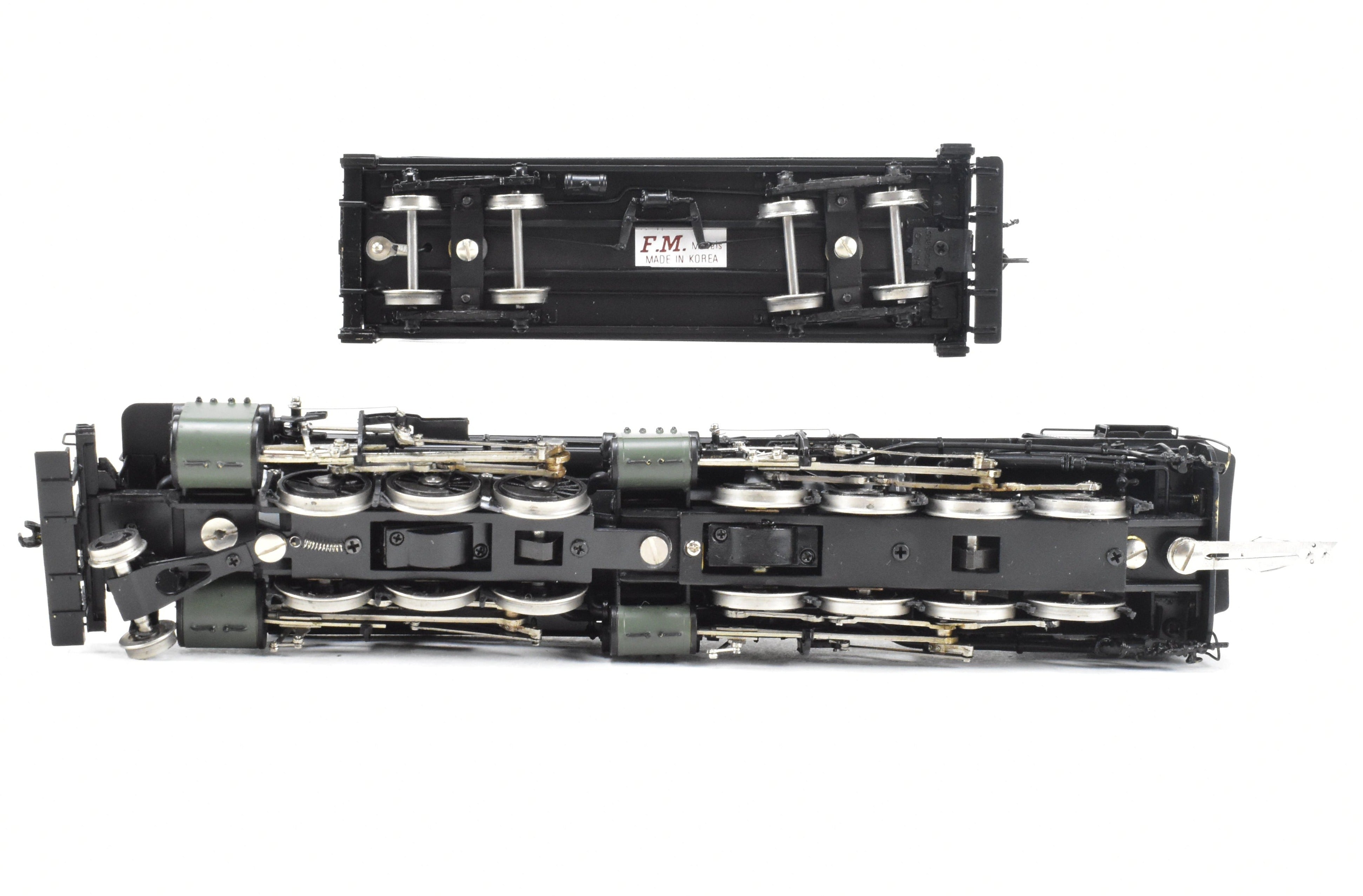 HO Scale Brass Challenger Imports Great Northern 2-6-8-0 Class M-2 FP No. 1977 Model