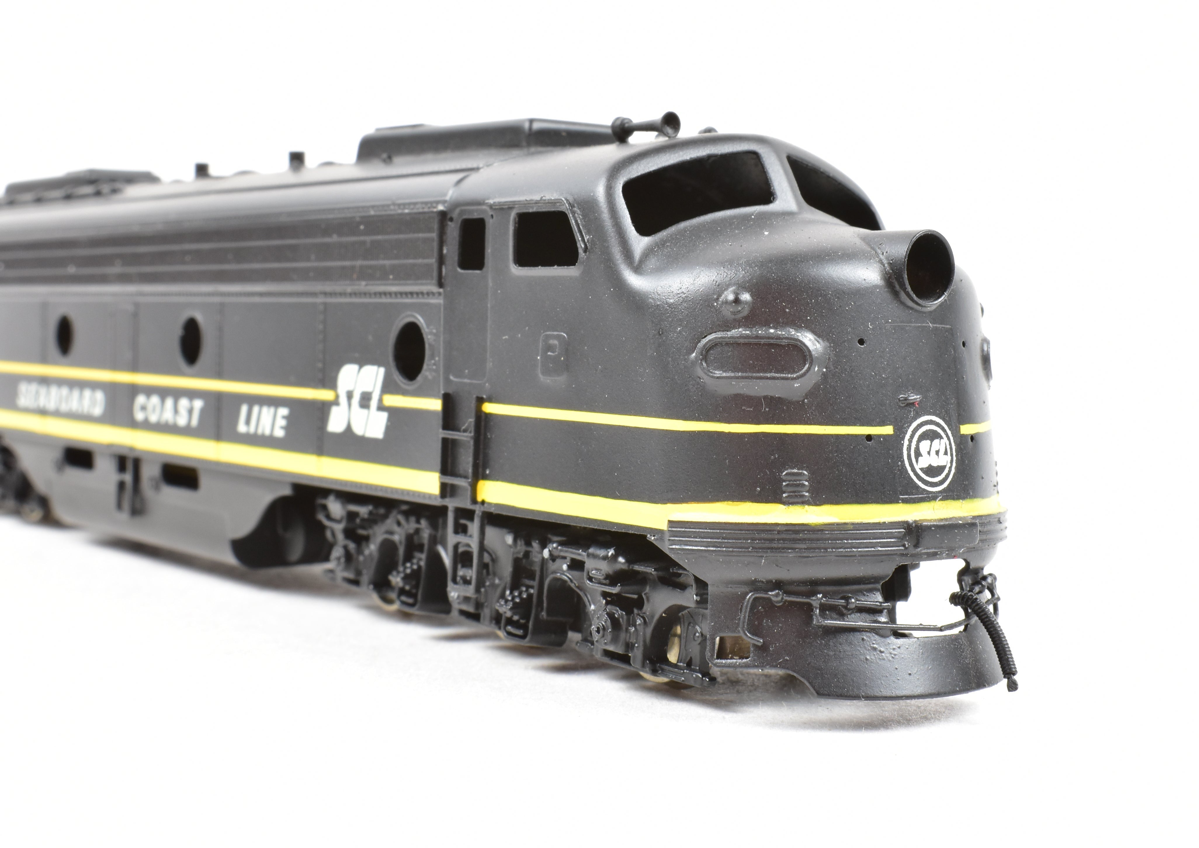 HO Scale Brass Model Train Set - Seaboard Coast Line E9 A/B Set from Westside Model Co.