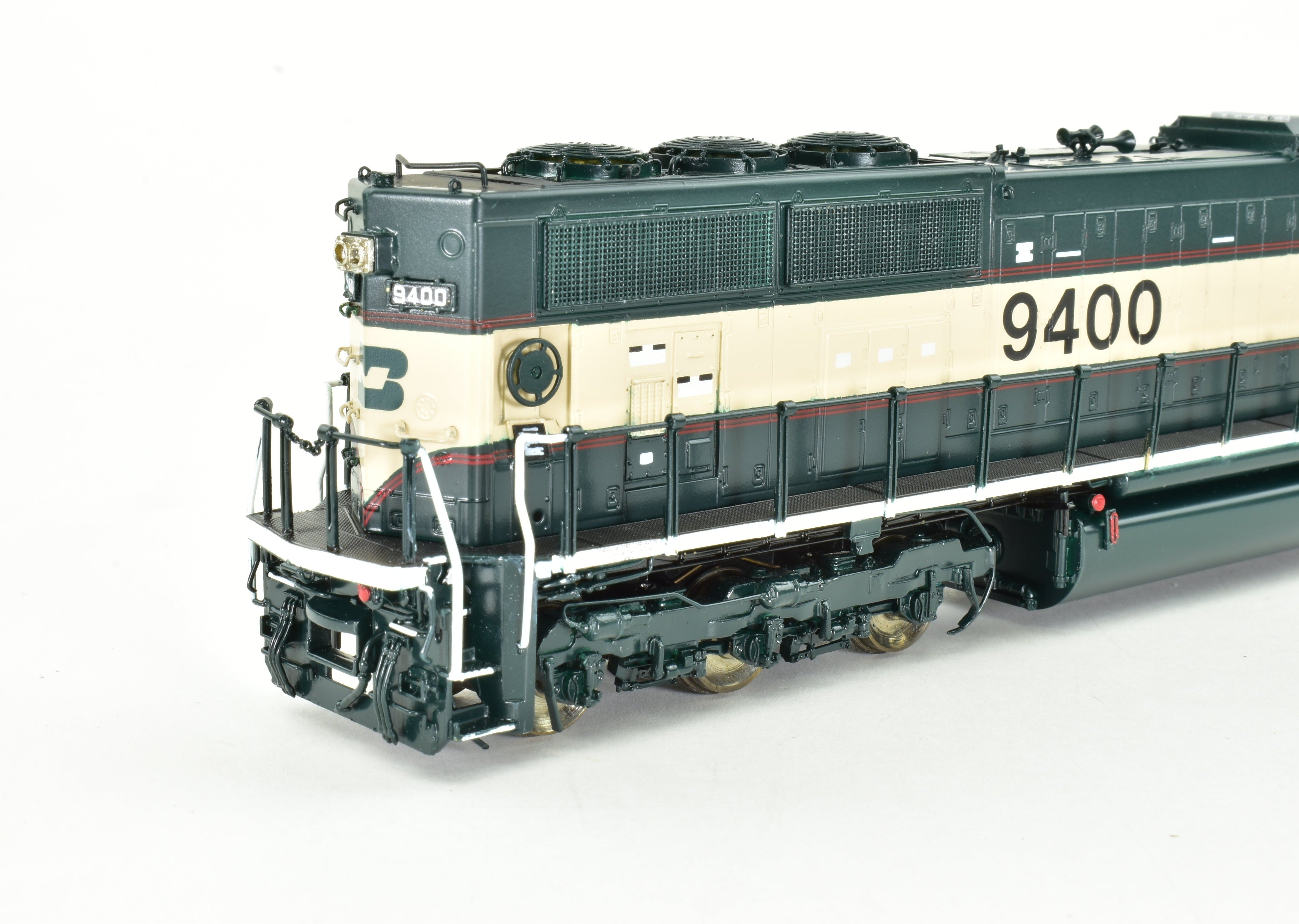 HO Scale Brass OMI BN Burlington Northern SD70MAC FP Locomotive No. 9400