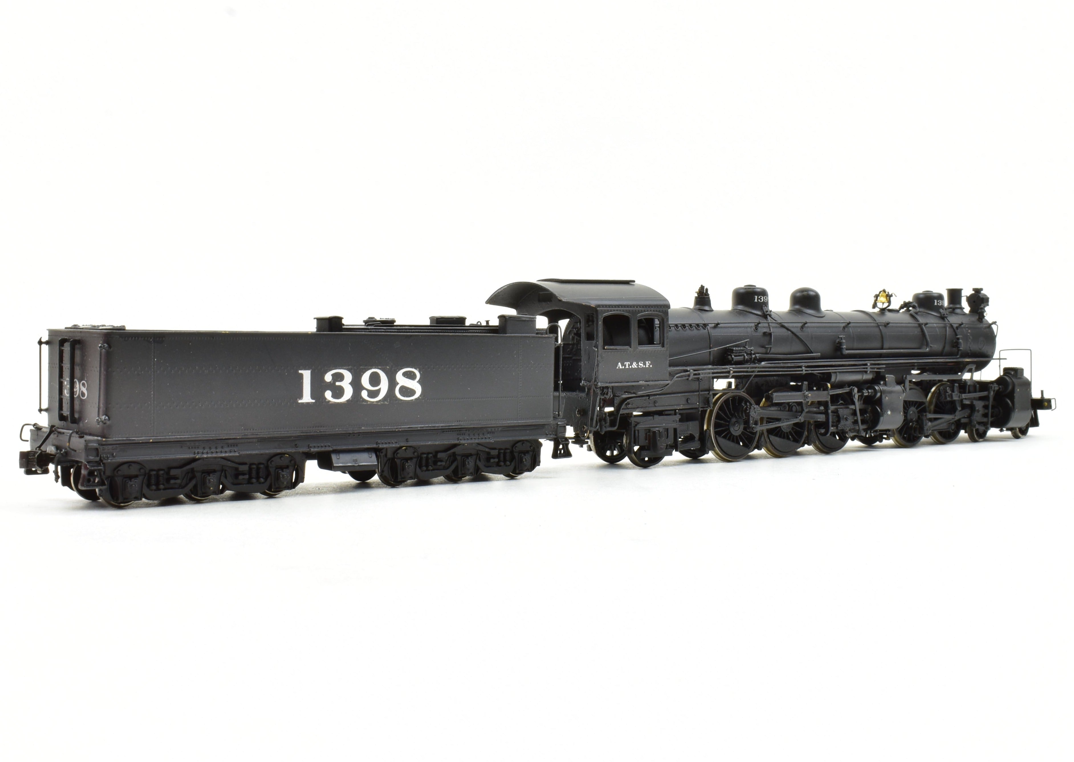 HO Brass ATSF - Santa Fe 4-4-6-2 Custom Painted Model by Westside