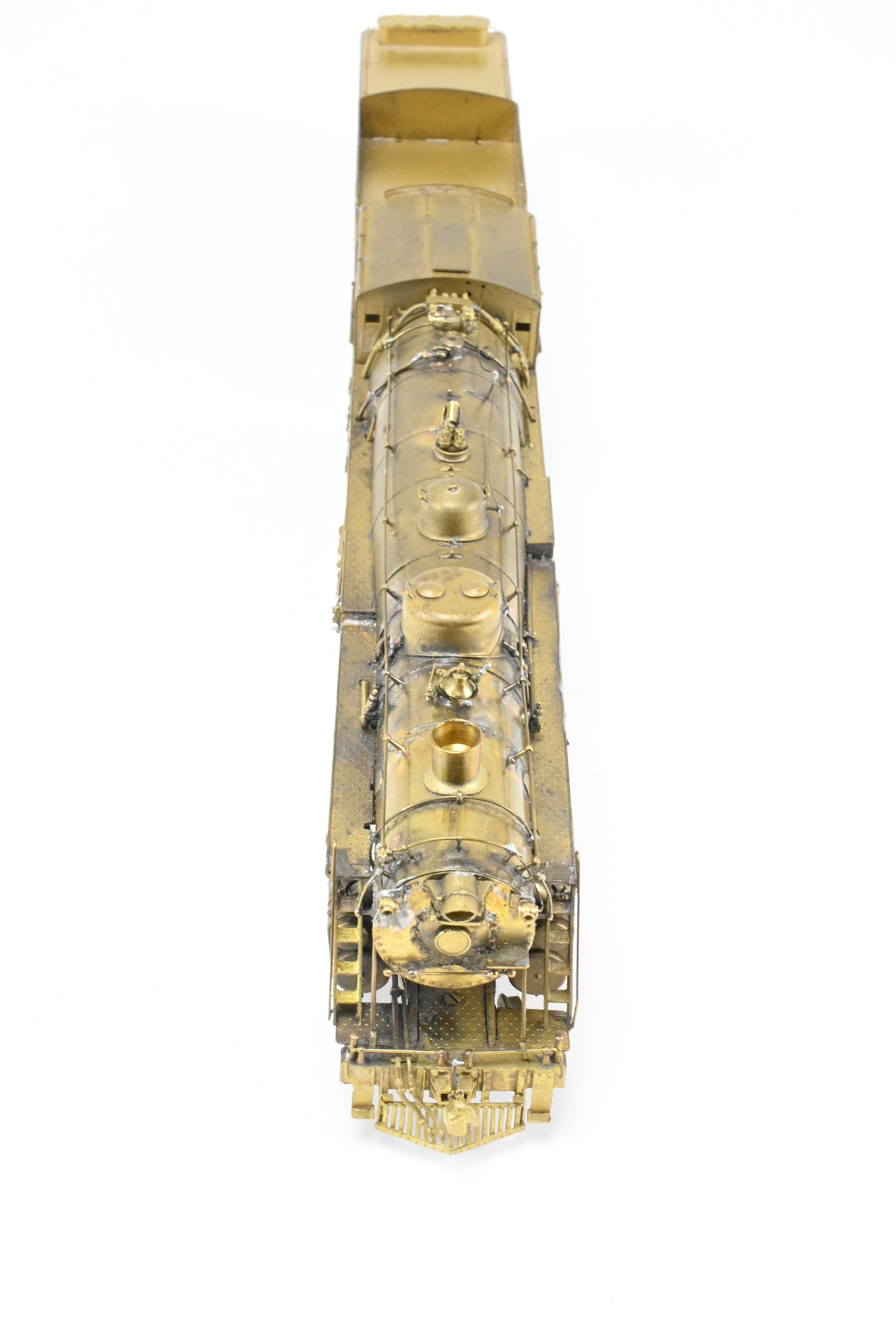 HO Scale Brass Model Train - Overland Models CB&Q - Burlington Route B-1A 4-8-2 Custom Modified by Joe G. Collias