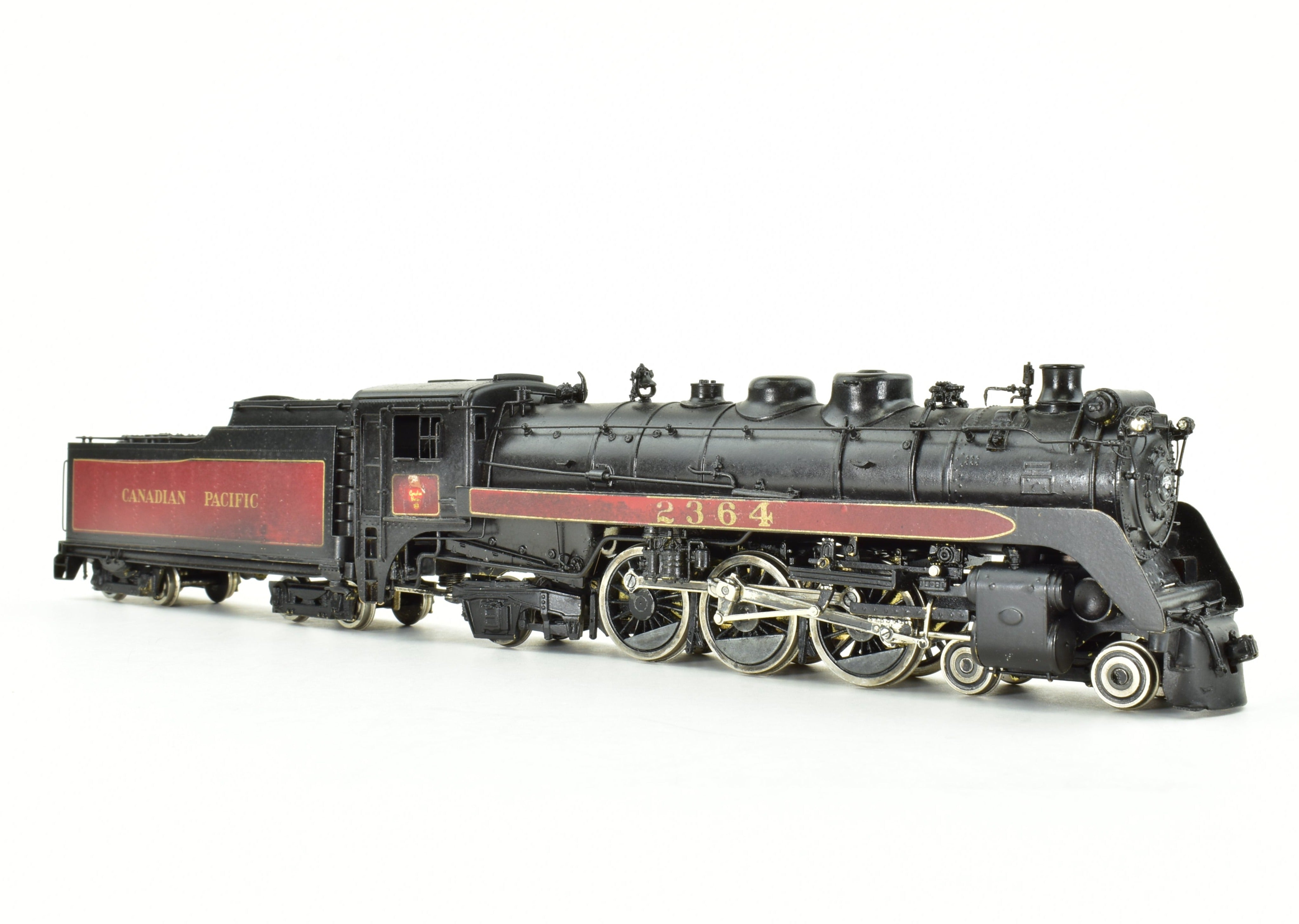 HO Scale Brass Model Train - Van Hobbies CPR Canadian Pacific Railway G - 3 4 - 6 - 2 Custom Painted Locomotive