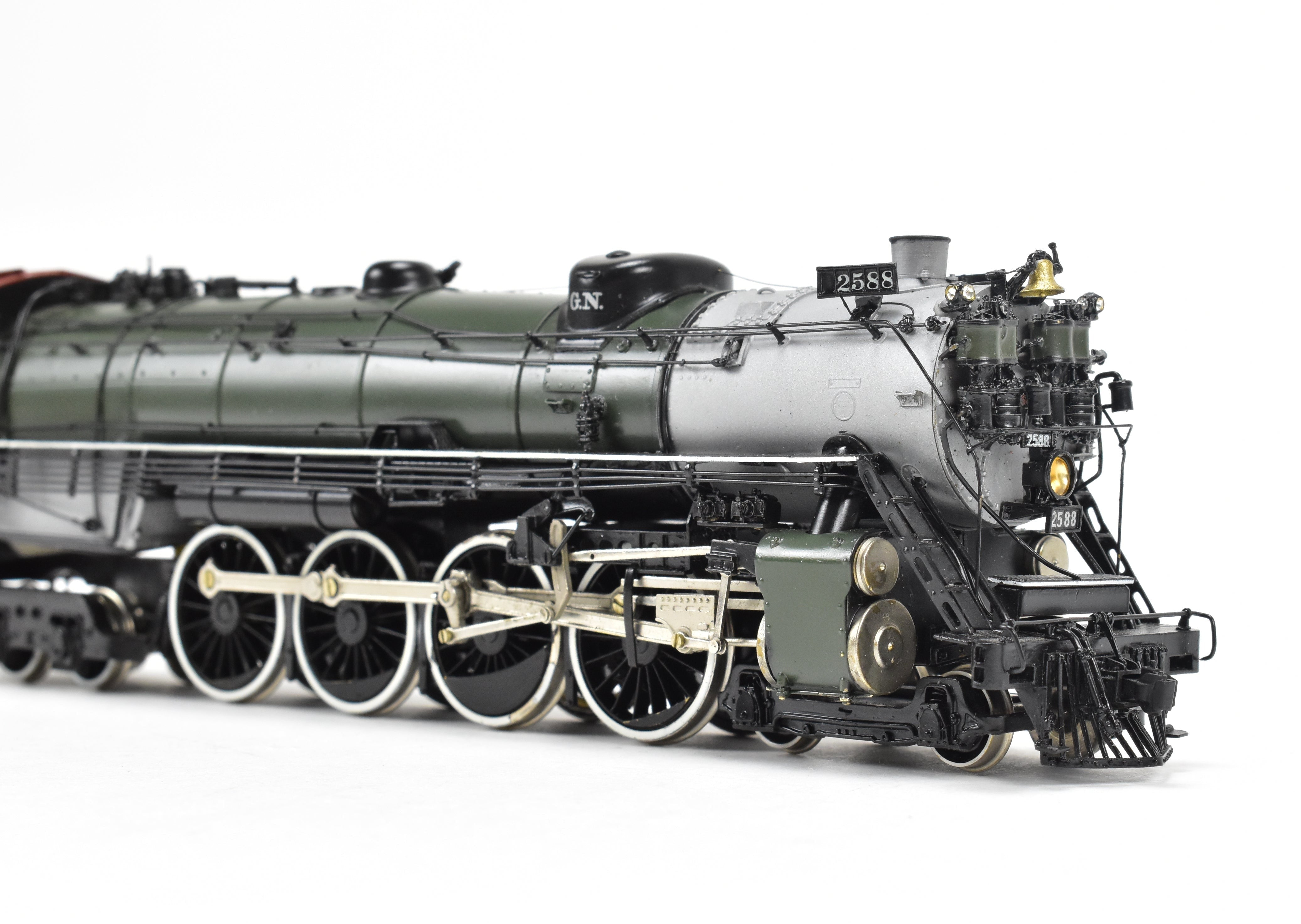 HO Brass GN Great Northern S-2 4-8-4 Professionally Painted by Hal Maynard