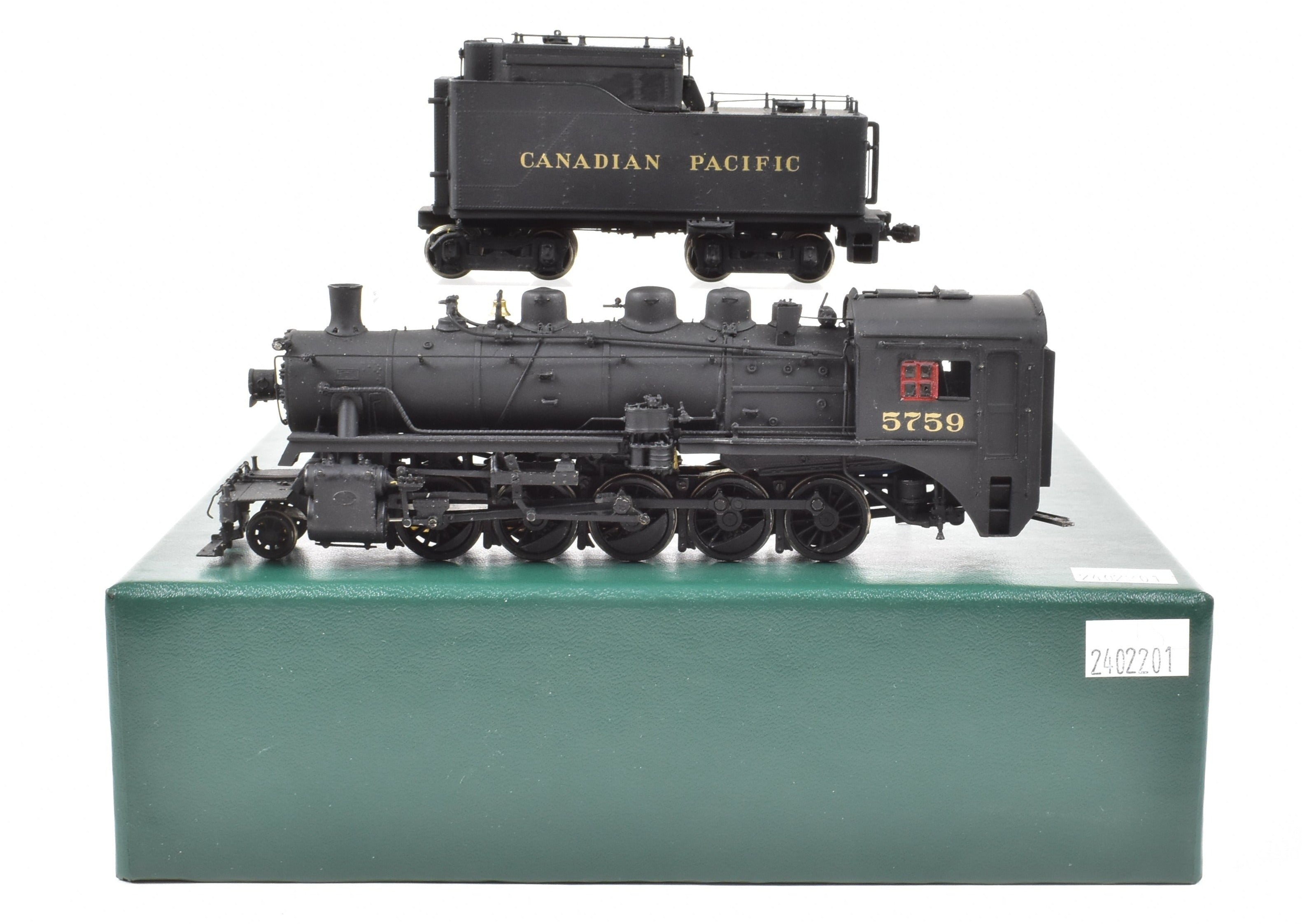HO Scale Brass Van Hobbies Canadian Pacific Railway 2-10-0 Decapod #5759 ReBoxx Model