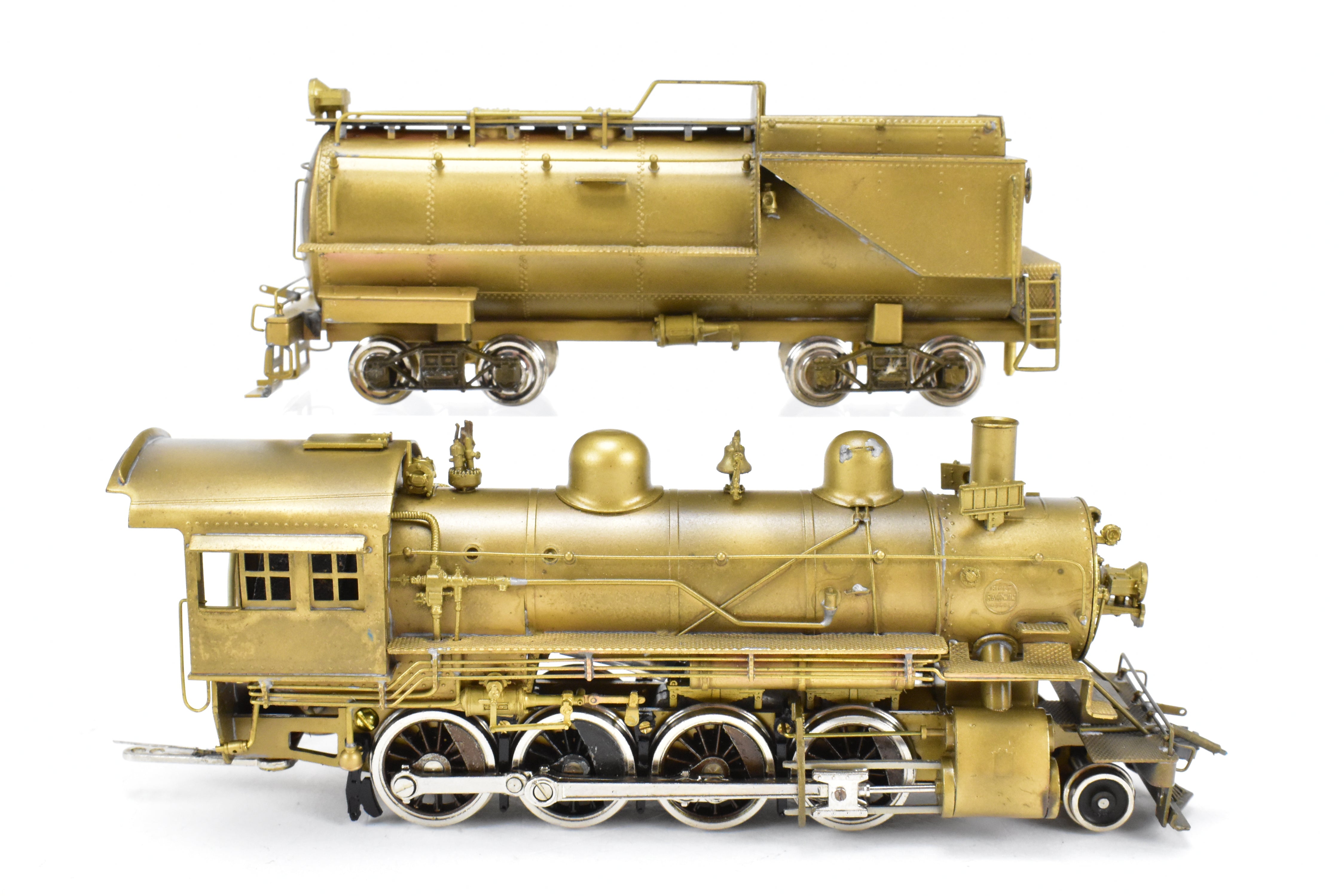 High - Quality HO Scale Brass PFM Model Train - United UP - Union Pacific 2 - 8 - 0 Steam Locomotive