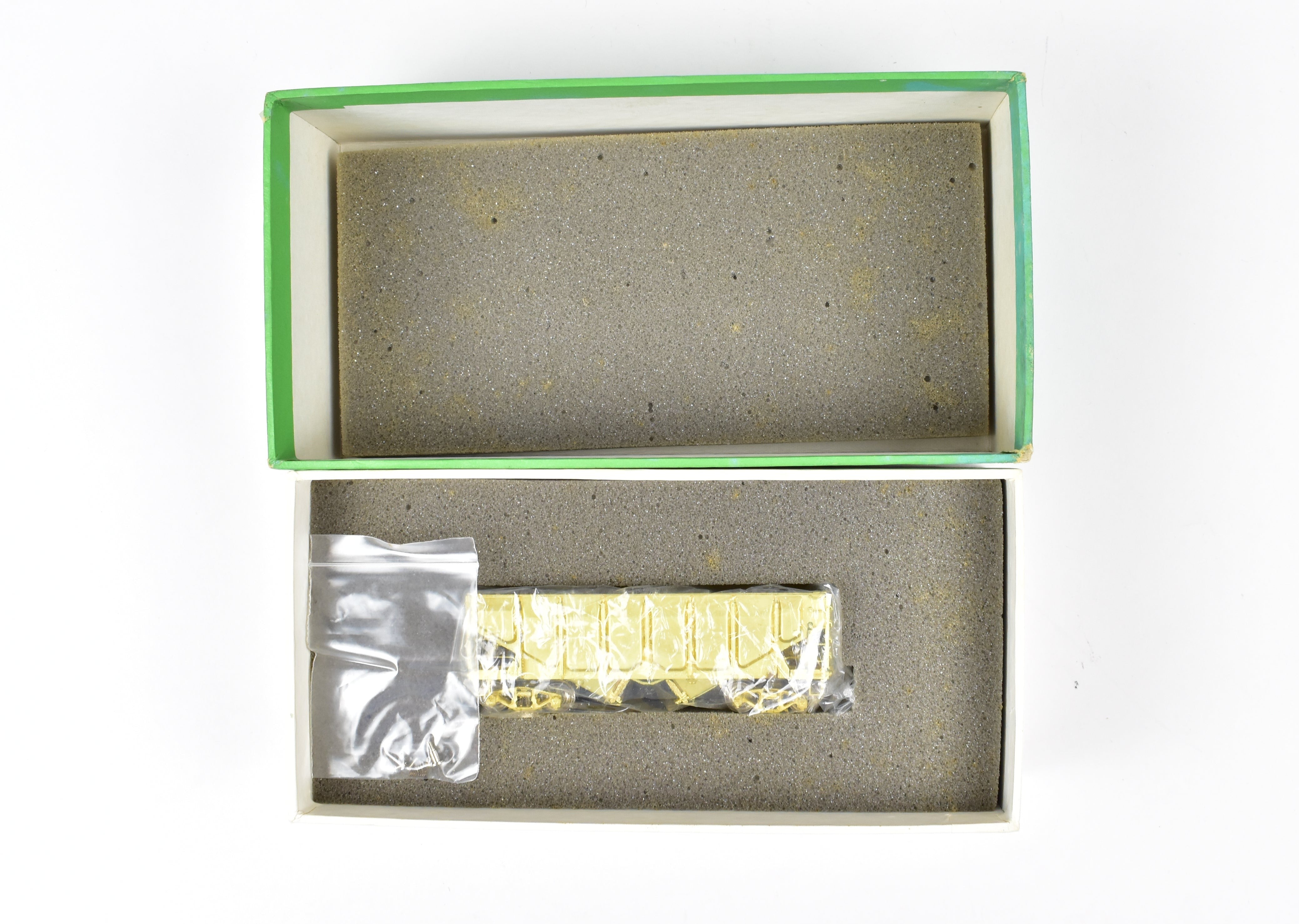 AWE Enterprises HO Brass 2-Bay Open Hopper with Frisco Panel Side