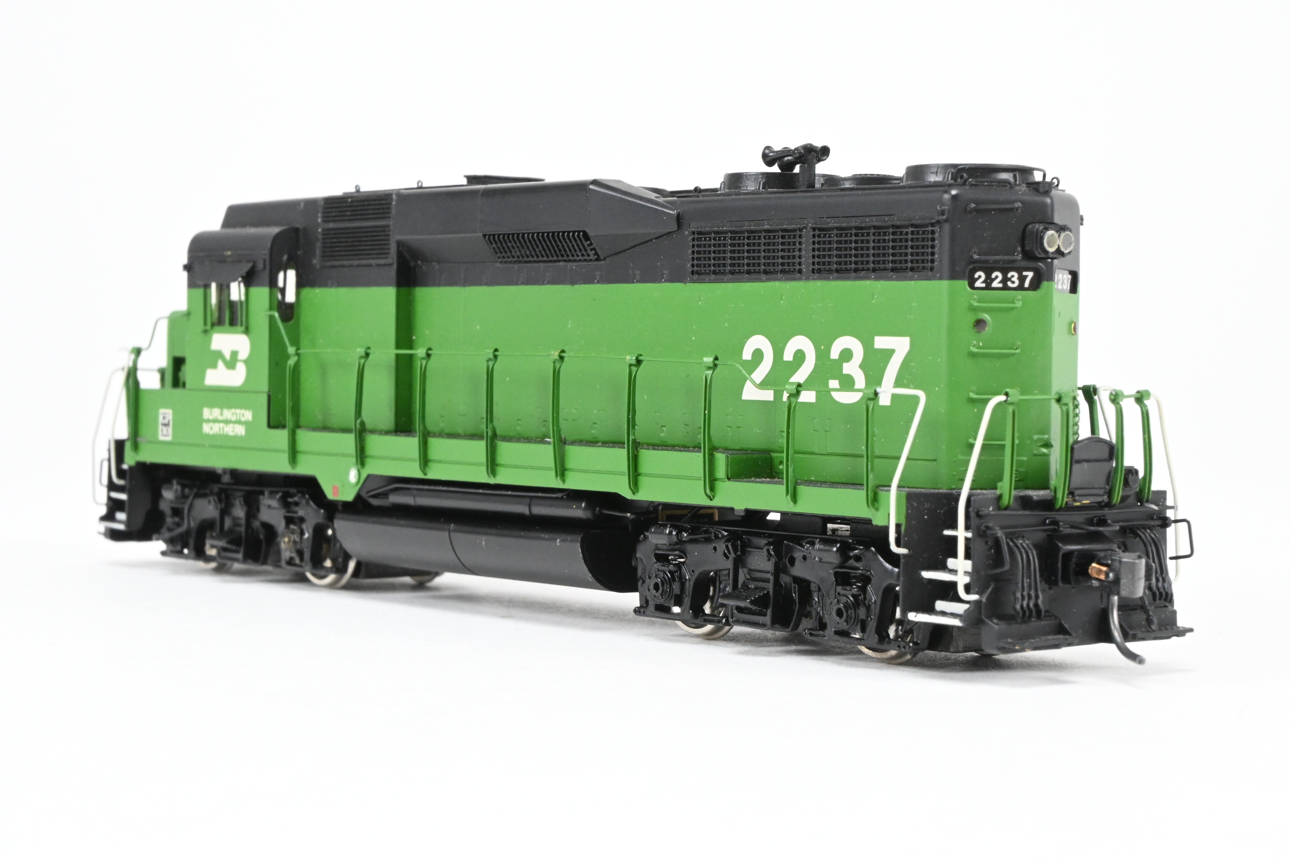 HO Scale Brass Cylinder - Challenger Imports Burlington Northern EMD GP30 Phase II Freight Model in Replacement Box