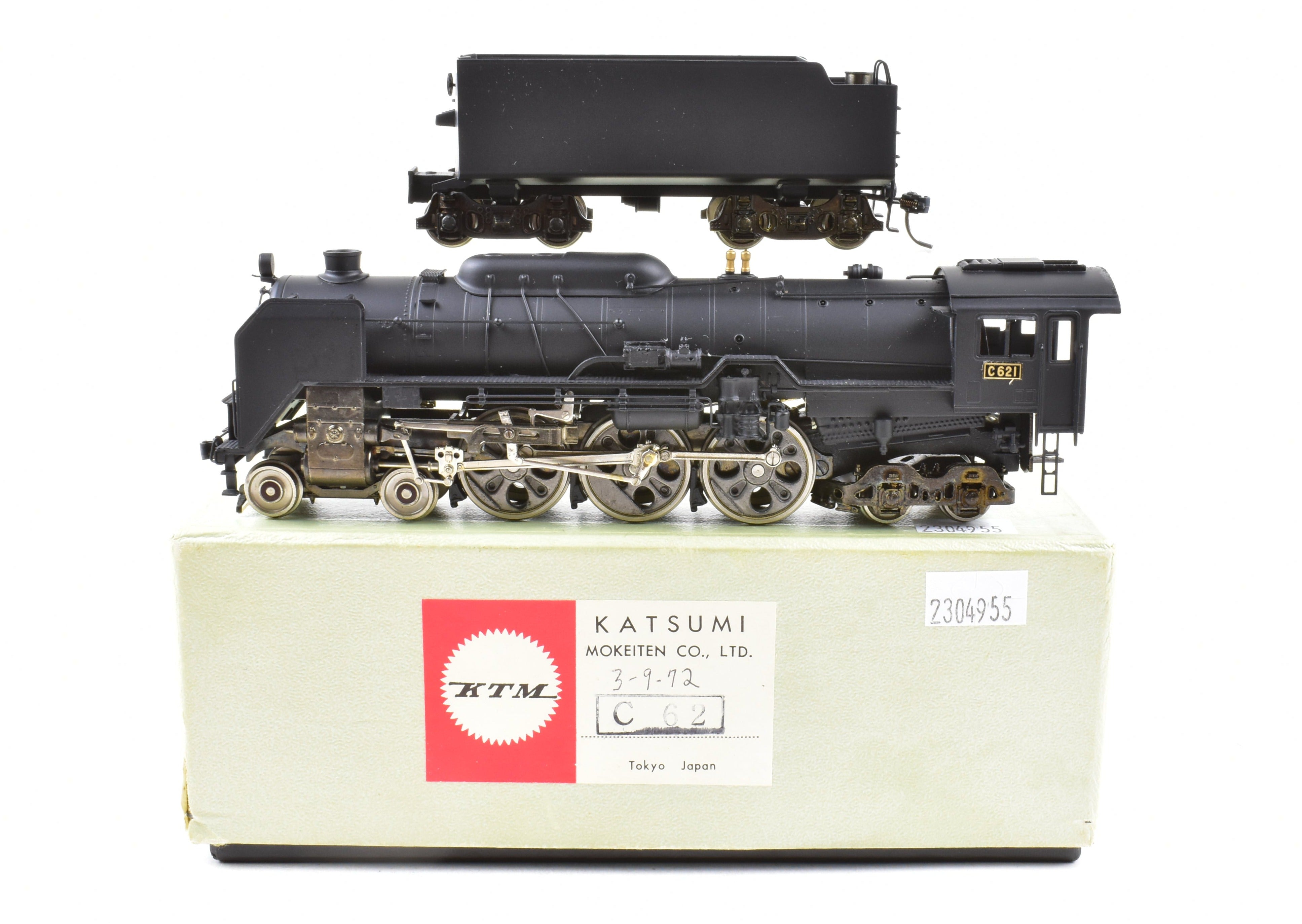 Japanese National Railways C62 4 - 6 - 4 FP 1/80 J - Scale Model Train by Brass KTM - Katsumi JNR