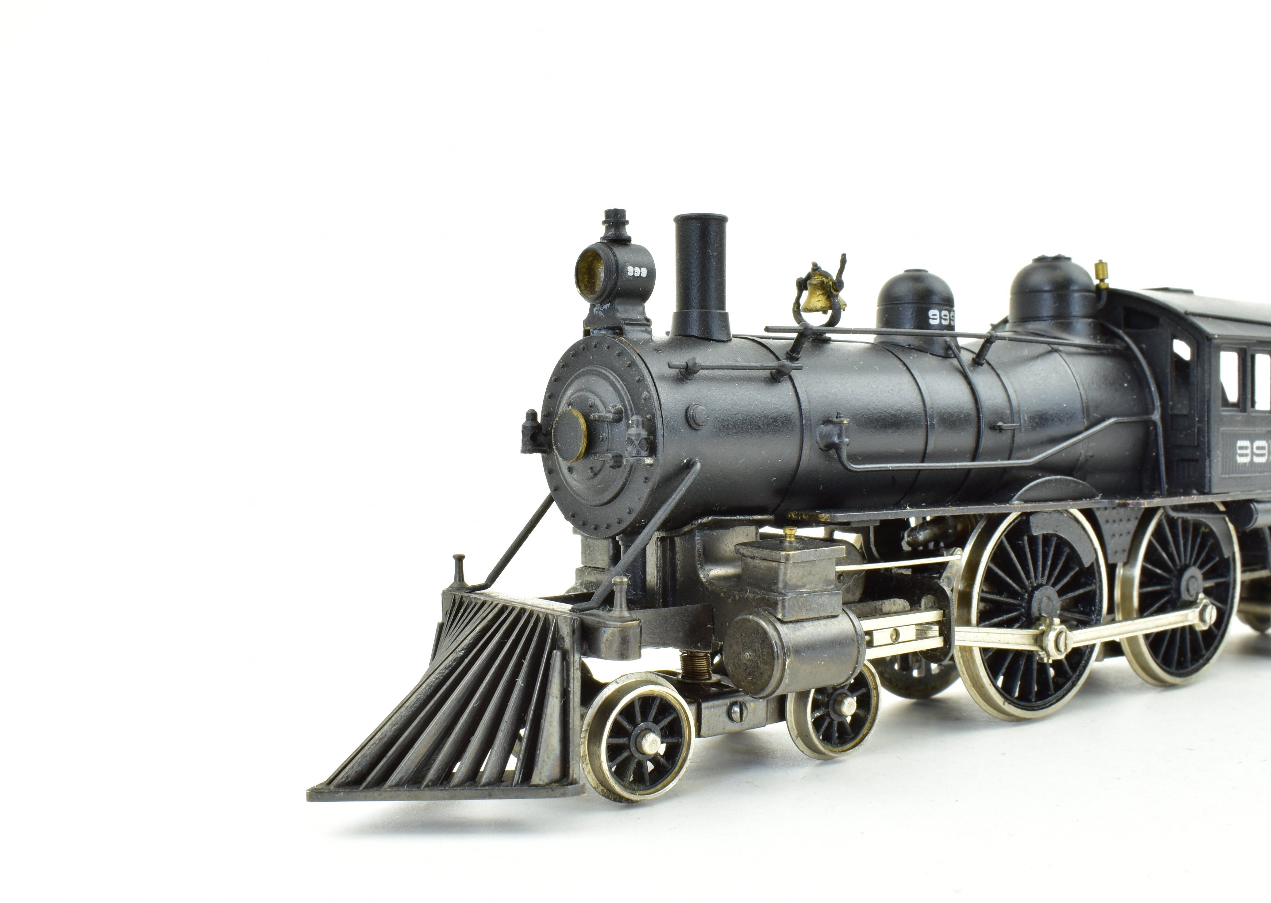 HO Scale Brass Model Train - Ken Kidder's New York Central Buchanan Type 4-4-0 Custom Painted NYC&HRRR #999, a Rare Collectible