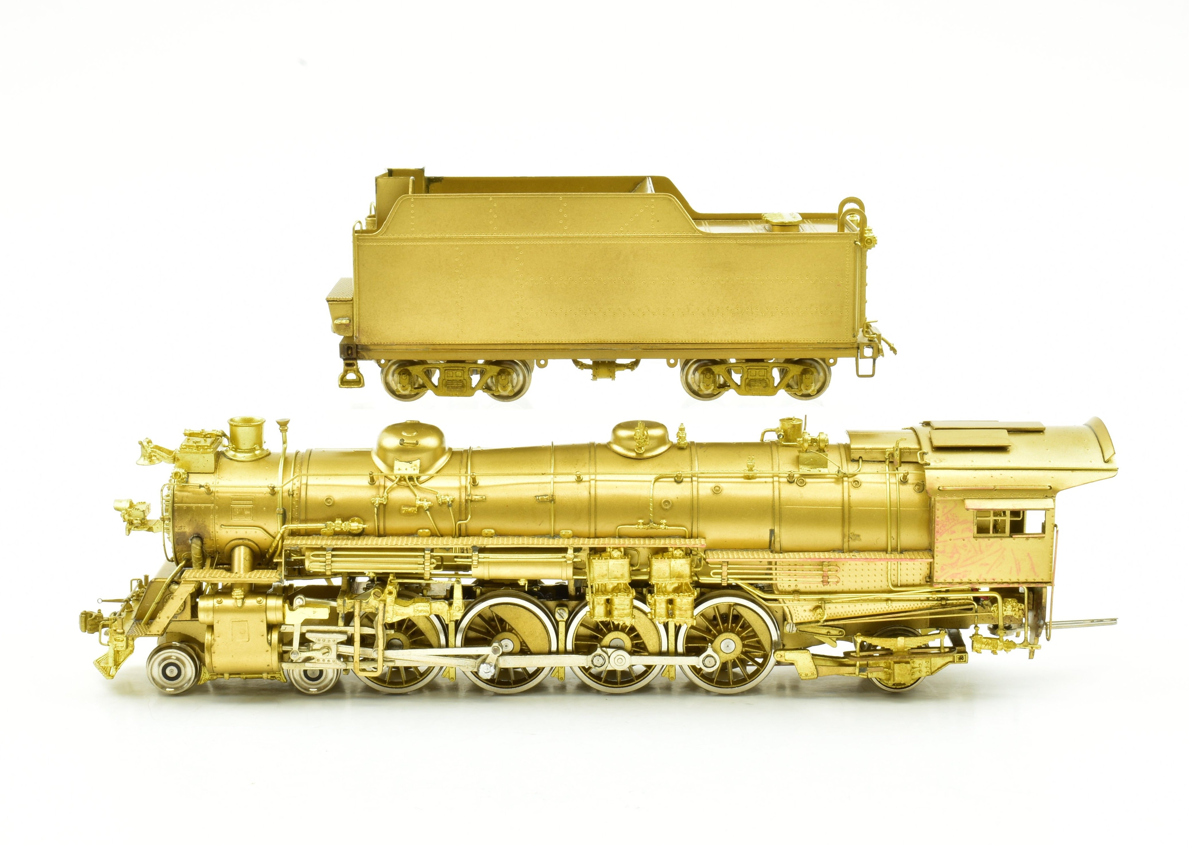 HO Scale Brass Key Imports Model Train - Missouri Pacific MT - 69 4 - 8 - 2 Mountain Steam Locomotive #5300
