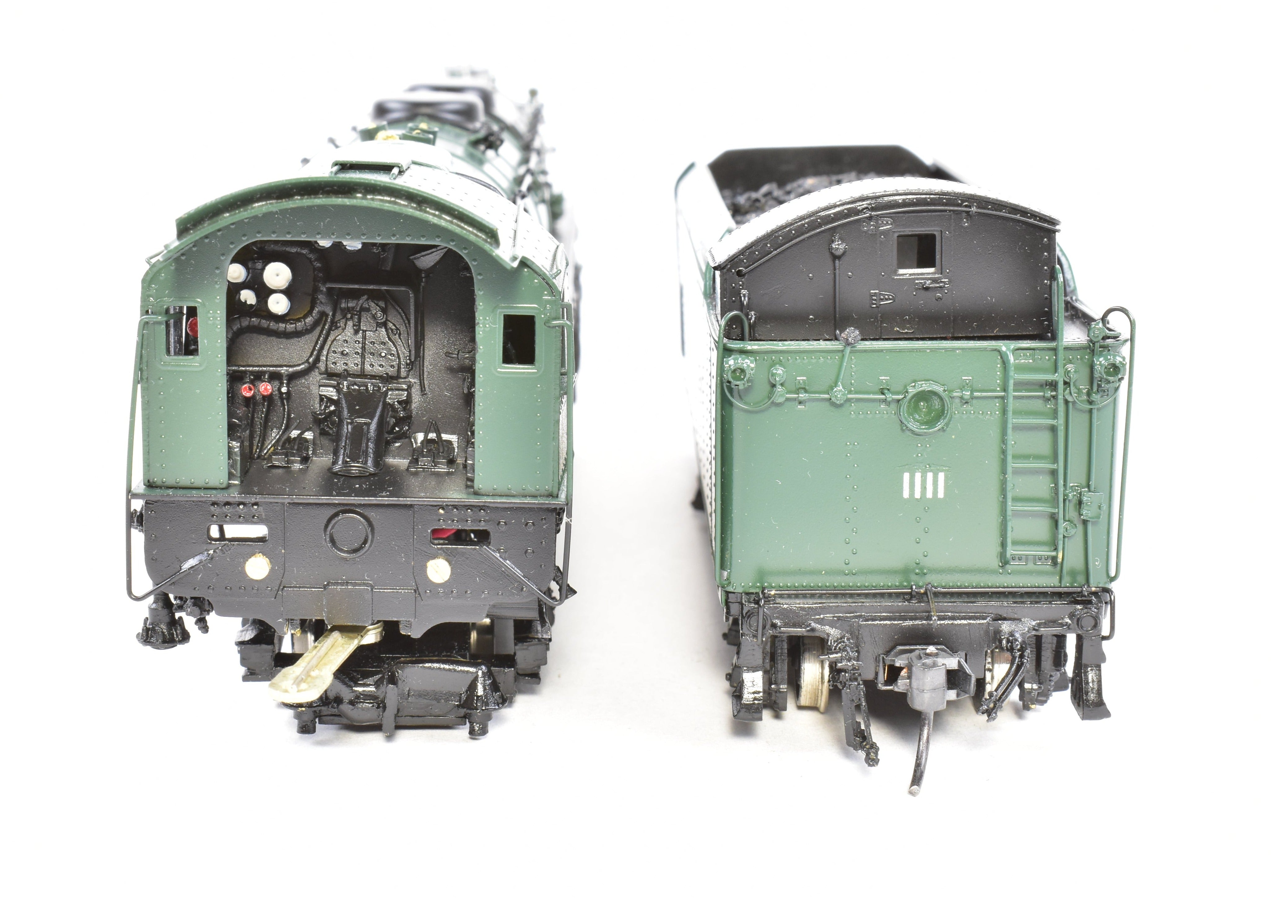 HO Scale Brass Model Train CON Key Imports Timken 4-8-4 No. 1111 Four Aces Professionally Painted