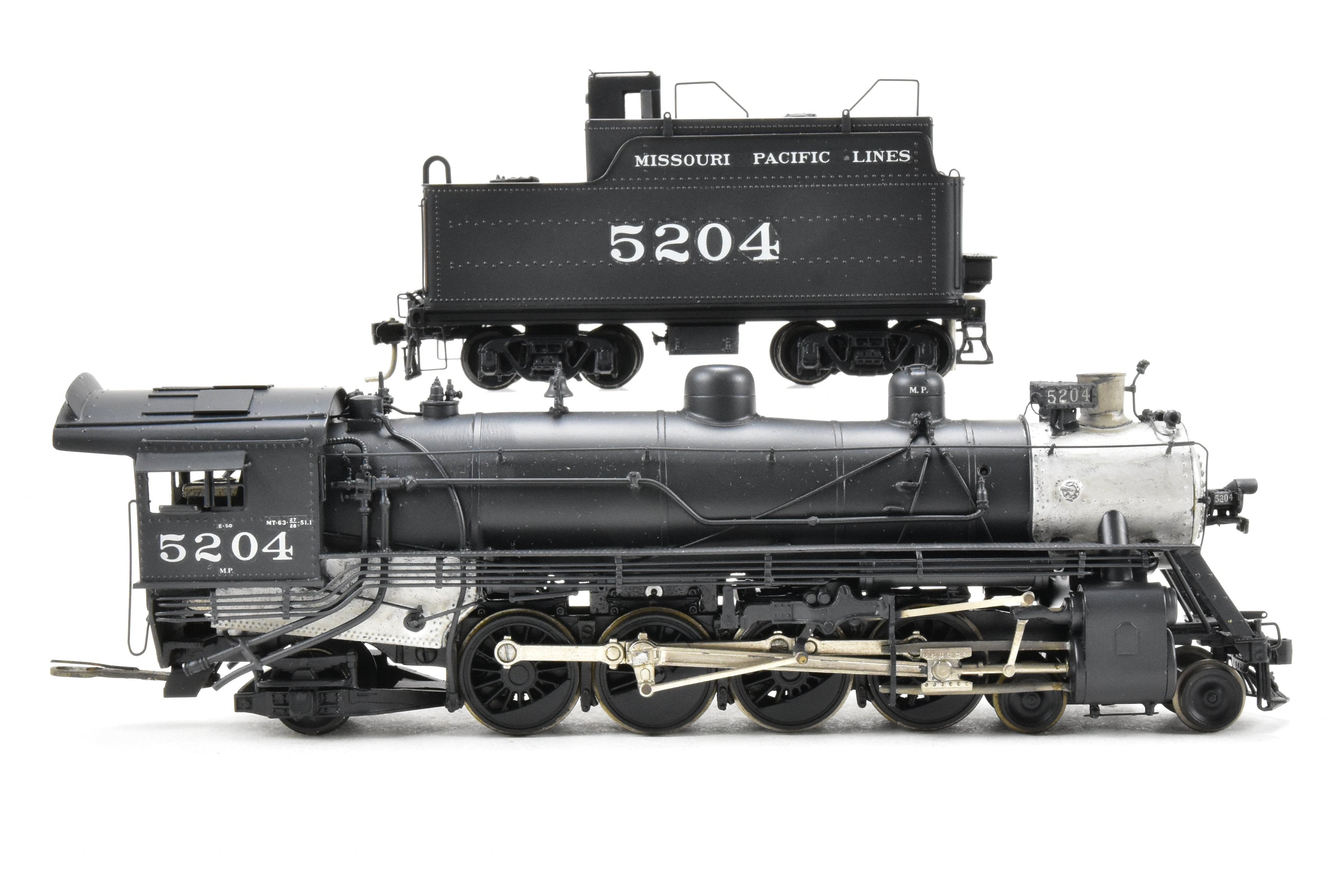 HO Brass Custom Joe G. Collias MP 5200 Class 4-8-2 Pro-Painted No. 5204
