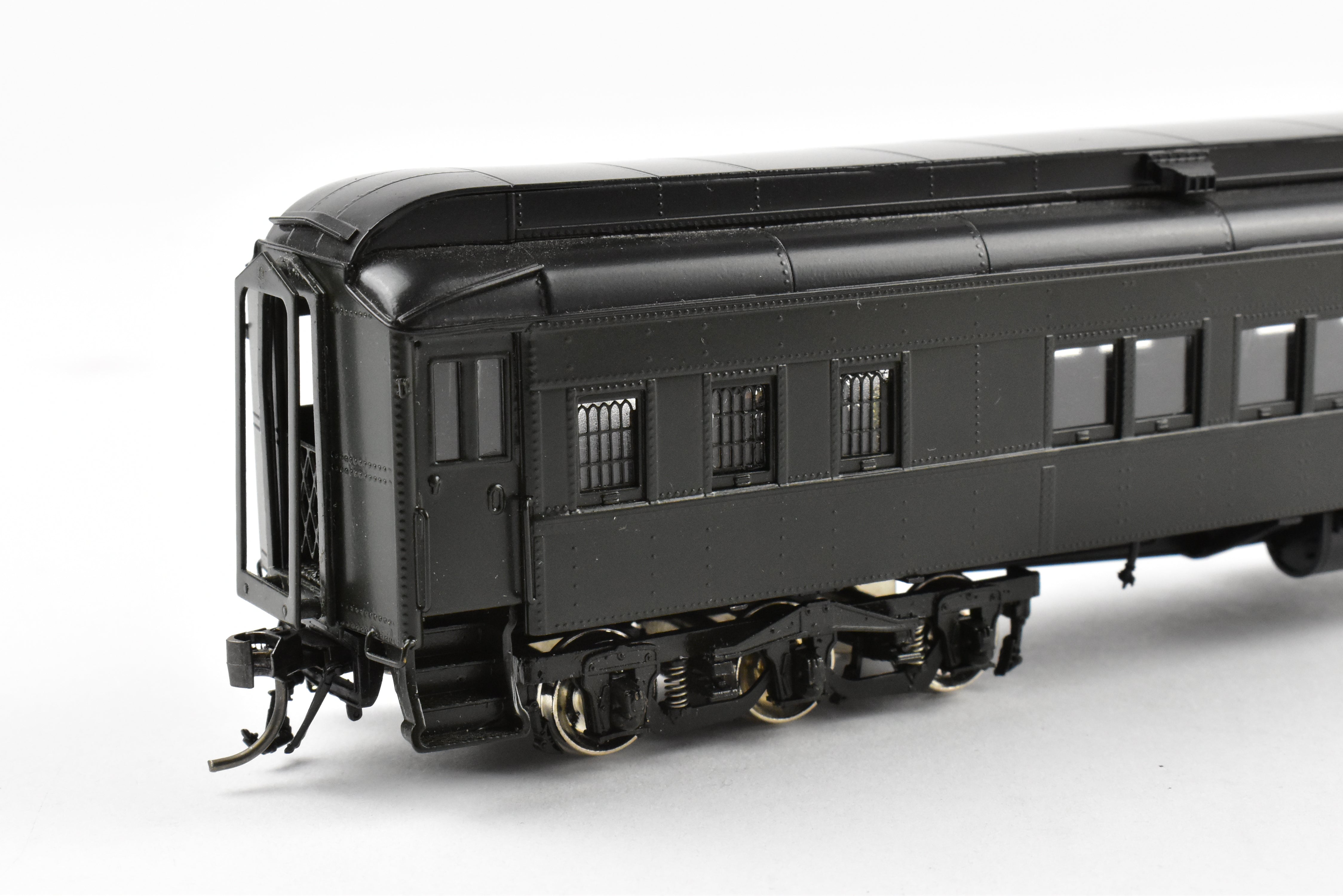 High - Quality HO Scale Brass Precision Scale Co. Pullman 80 - foot Sleeper 16 - Section Tourist Car Model Plan 2412 without Air - Flow Package