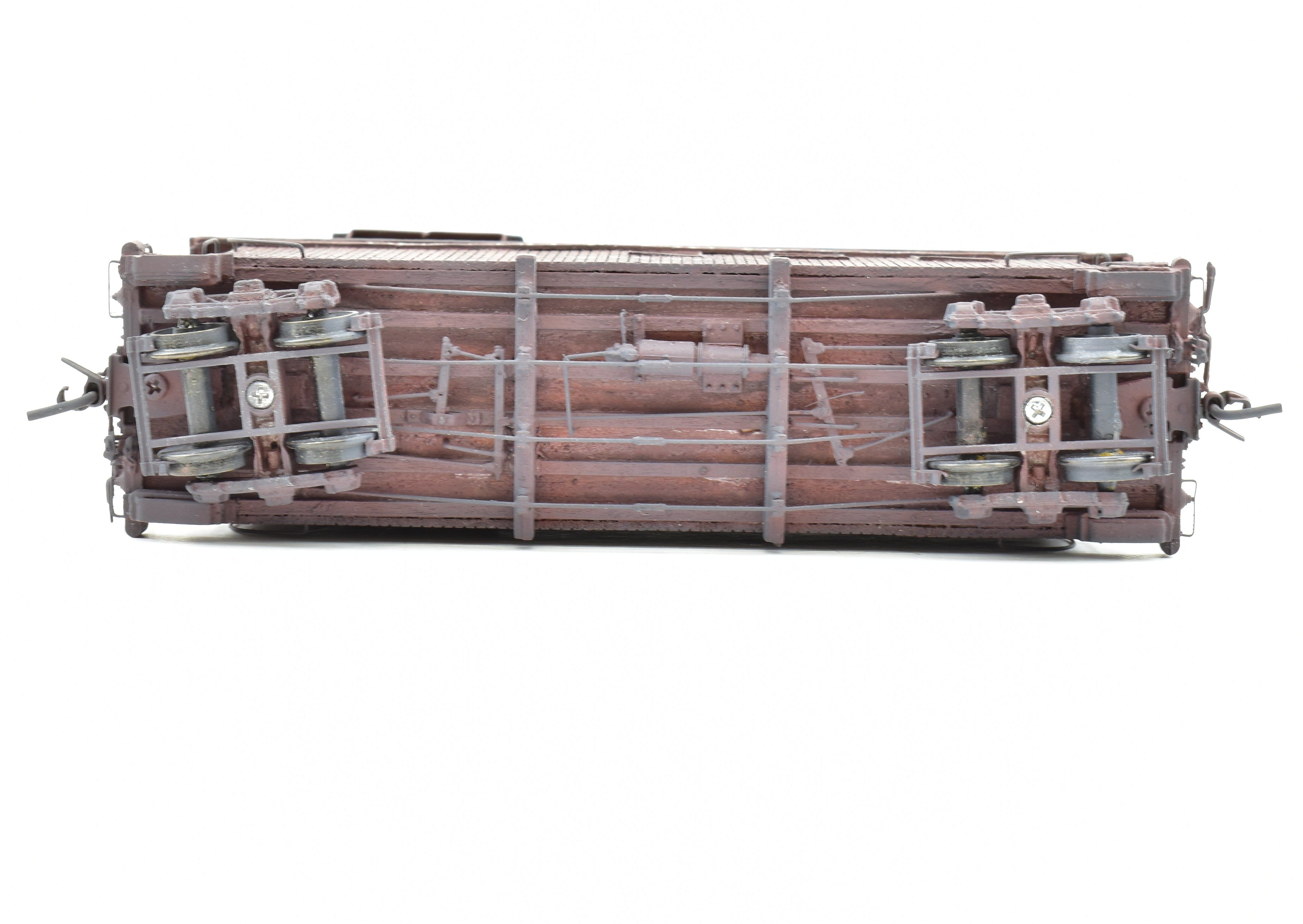 HOn3 Scale Wood Denver & Rio Grande Western (D&RGW) Custom - Built Caboose 04990 Model for Railway Enthusiasts