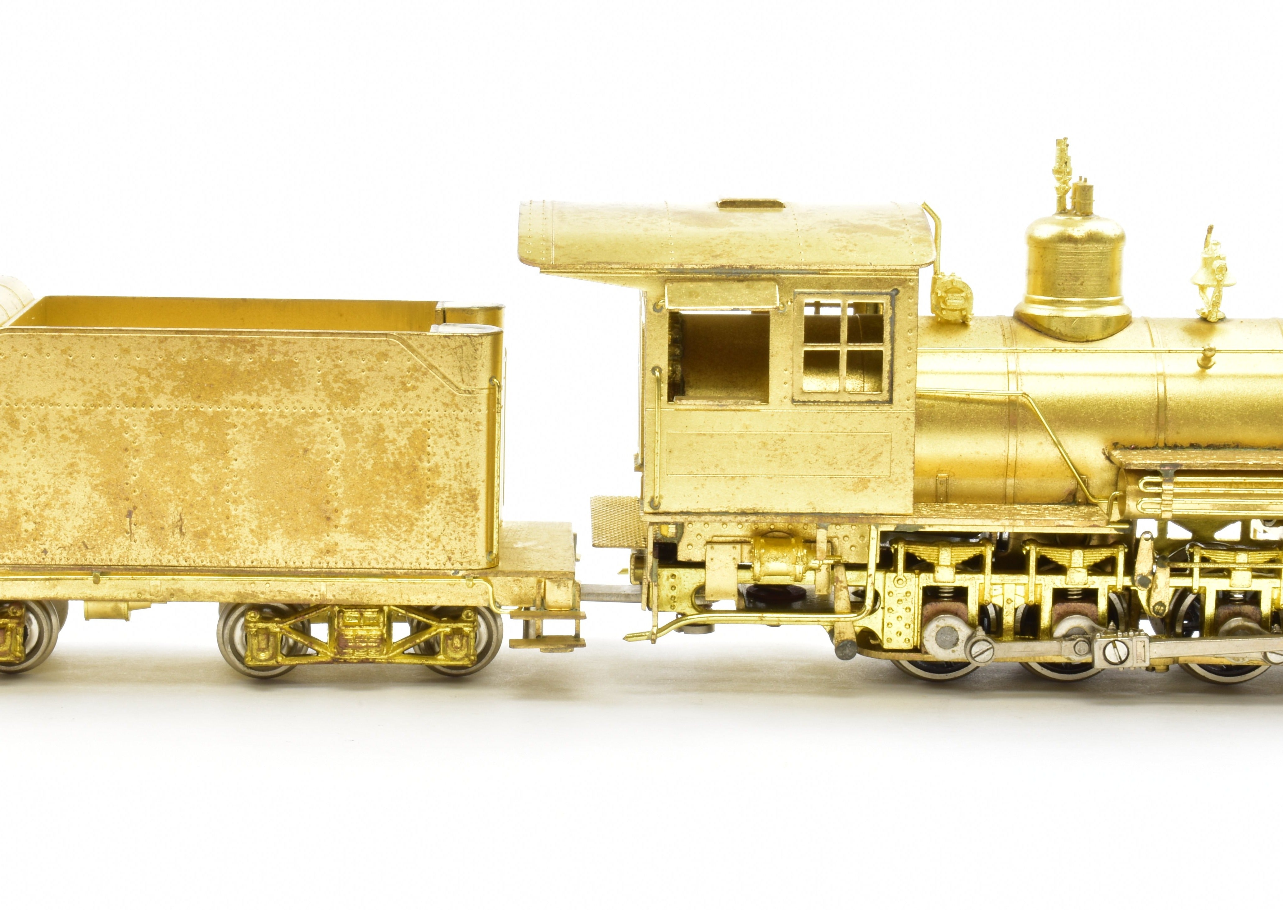 1975 HOn3 Brass Westside D&RGW C - 25 2 - 8 - 0 #375 Model Train