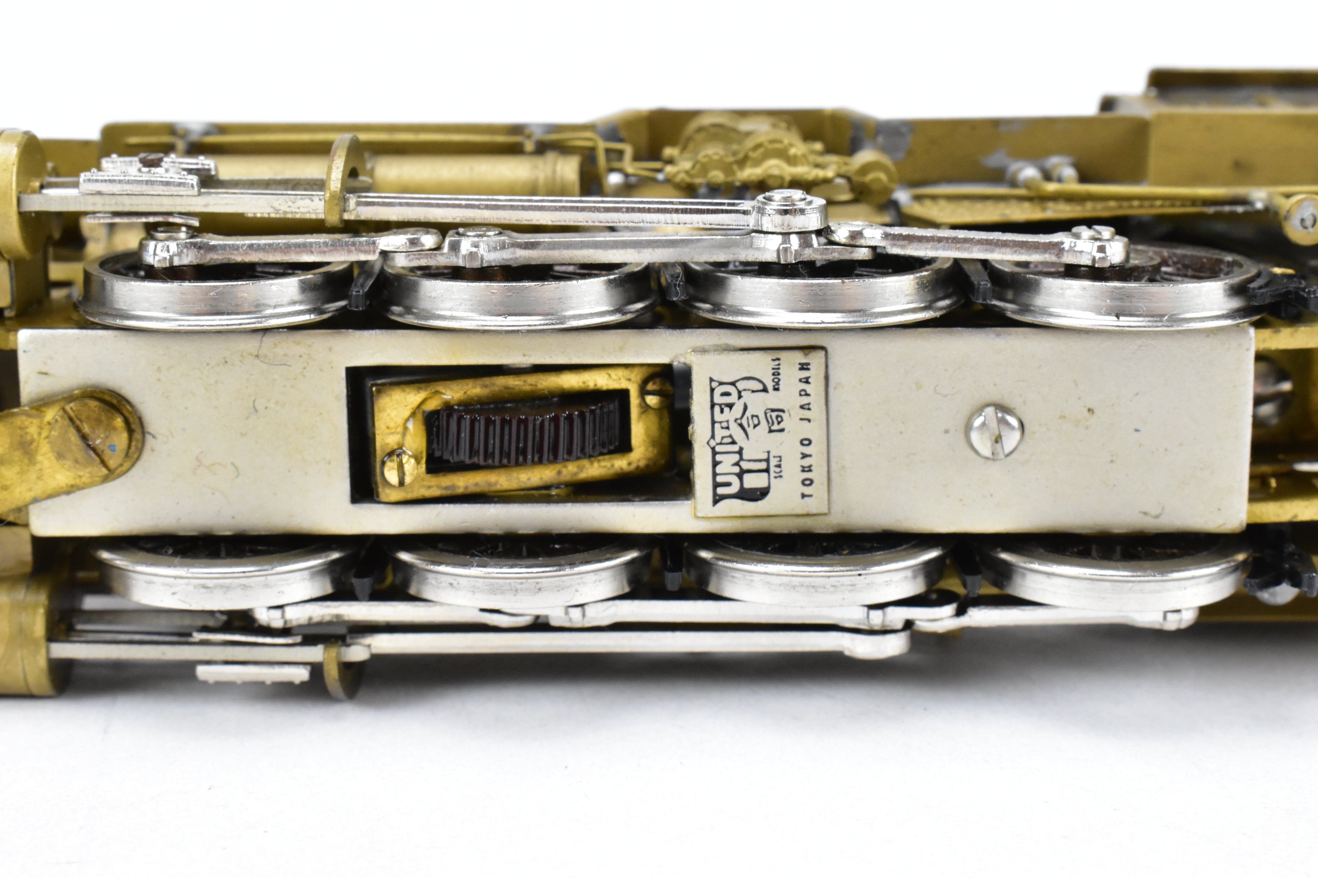 High - Quality HO Scale Brass PFM Model Train - United UP - Union Pacific 2 - 8 - 0 Steam Locomotive