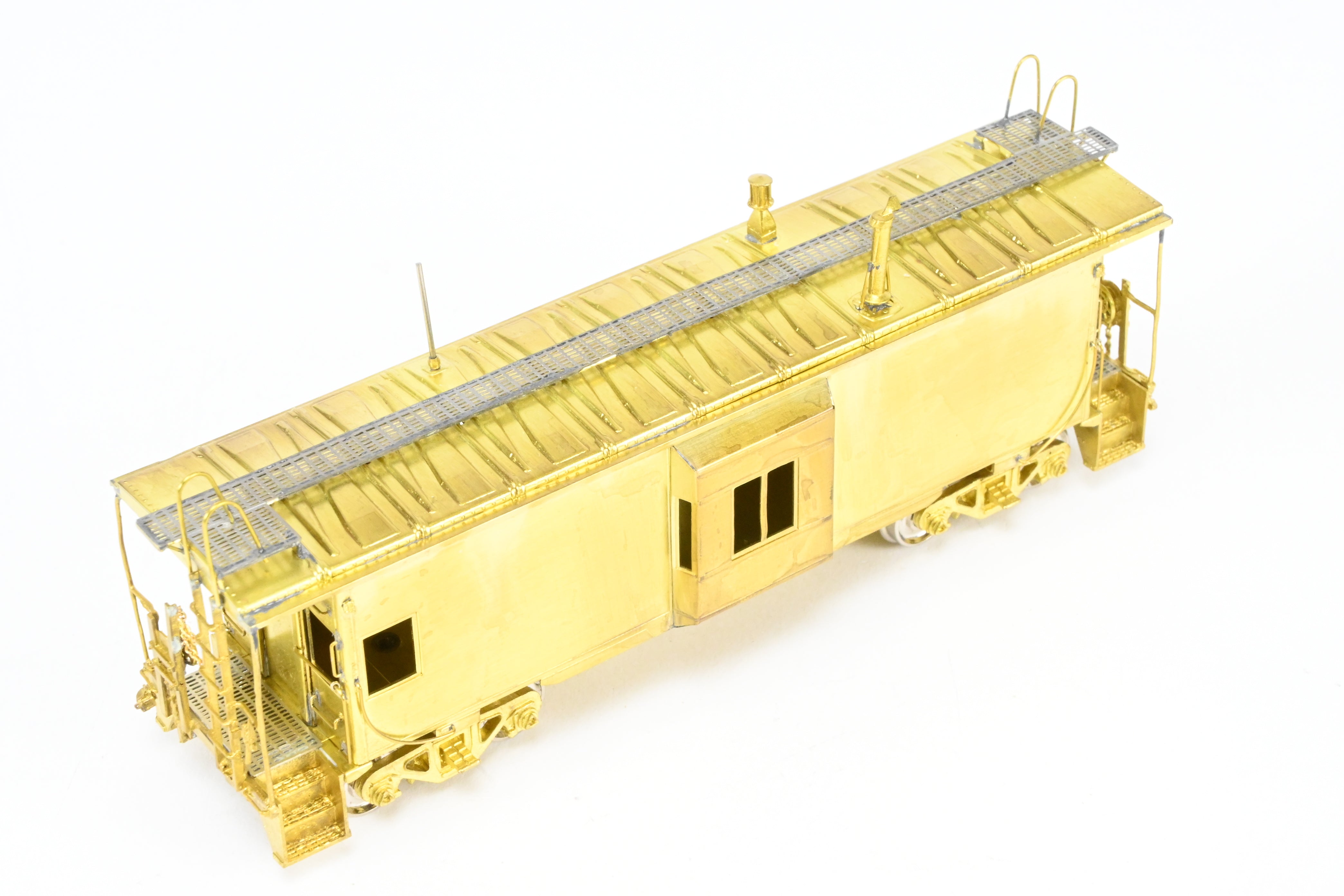 HO Brass OMI WP Western Pacific Early Version Bay Window Caboose #426 - 460 with Roof Walk