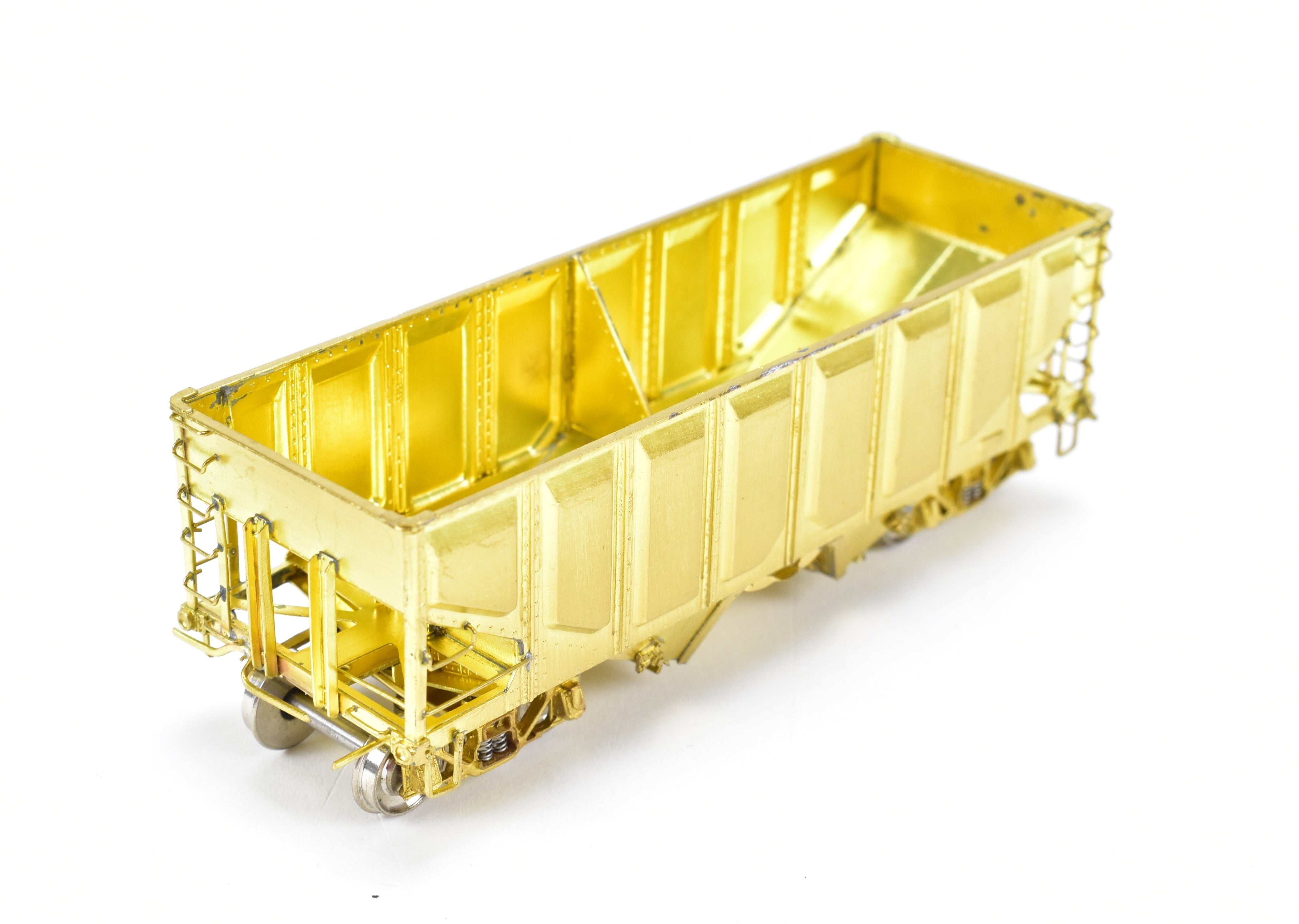 HO Brass USRA 2-Bay Hopper Car by OMI - Overland Models, Inc.