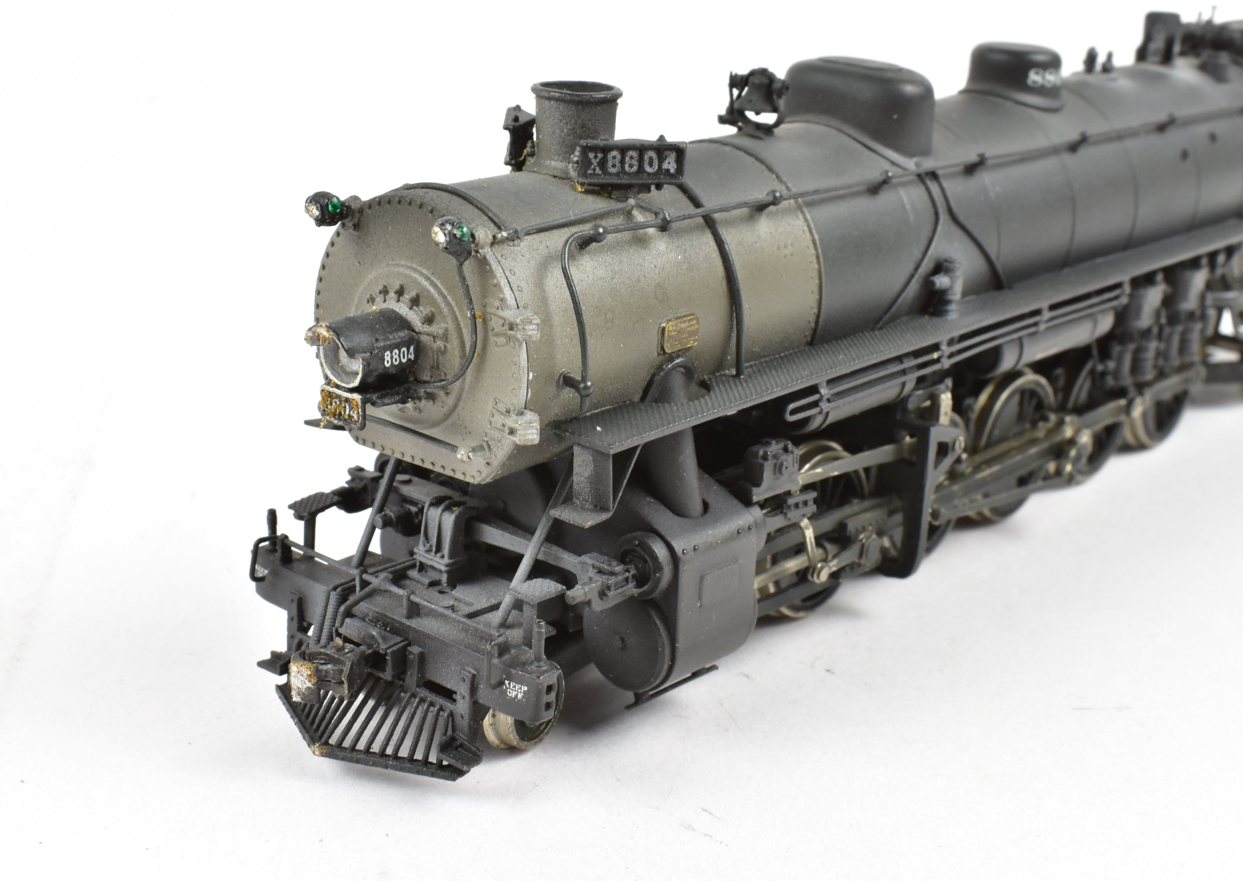 HO Scale Brass Train Model by Westside Model Co., Union Pacific 8800 Class 4 - 10 - 2 Locomotive, Custom Painted No. 8804