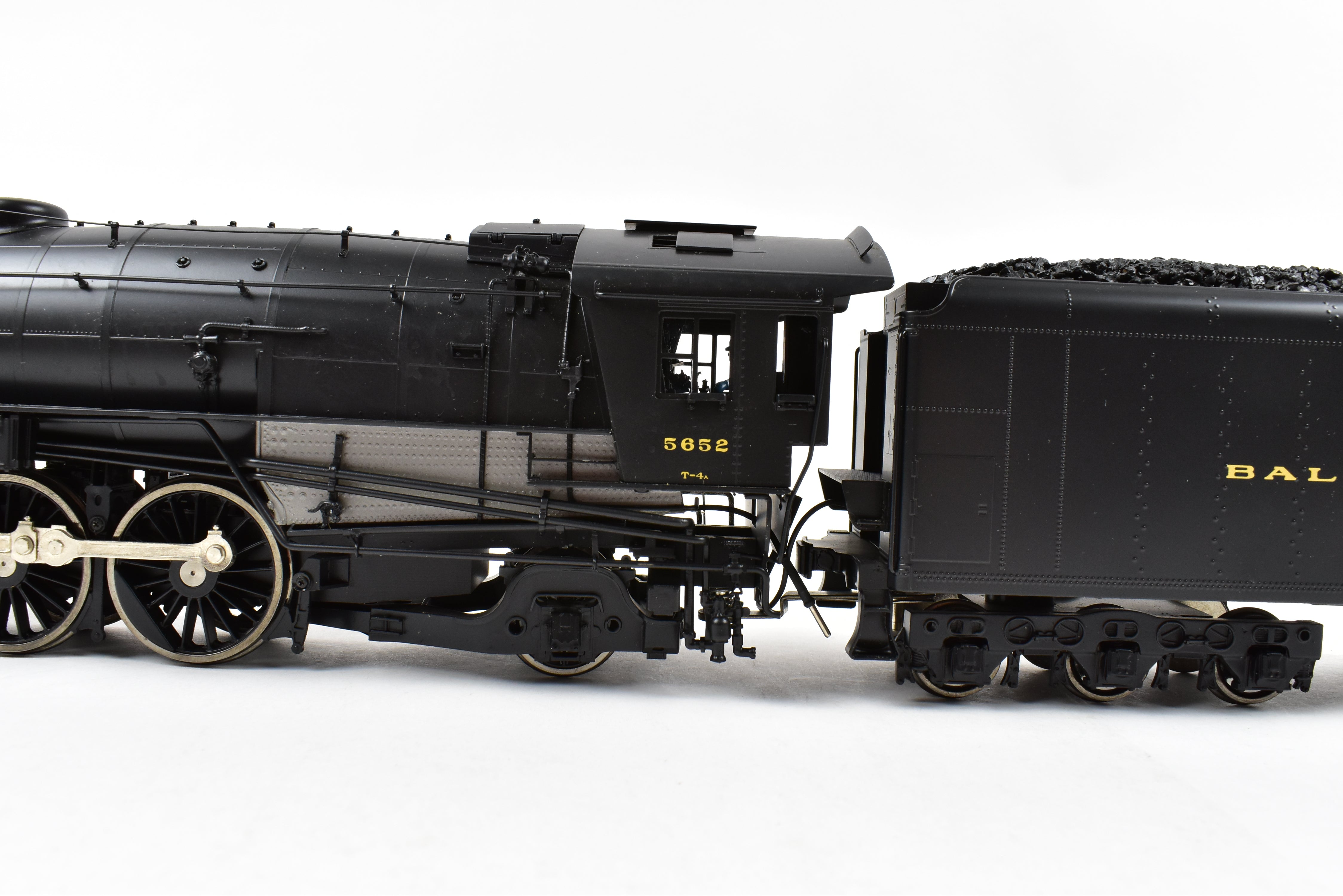 O Scale Brass Model Train - Sunset Models B&O Baltimore and Ohio T4A 4-8-2 FP Locomotive #5652