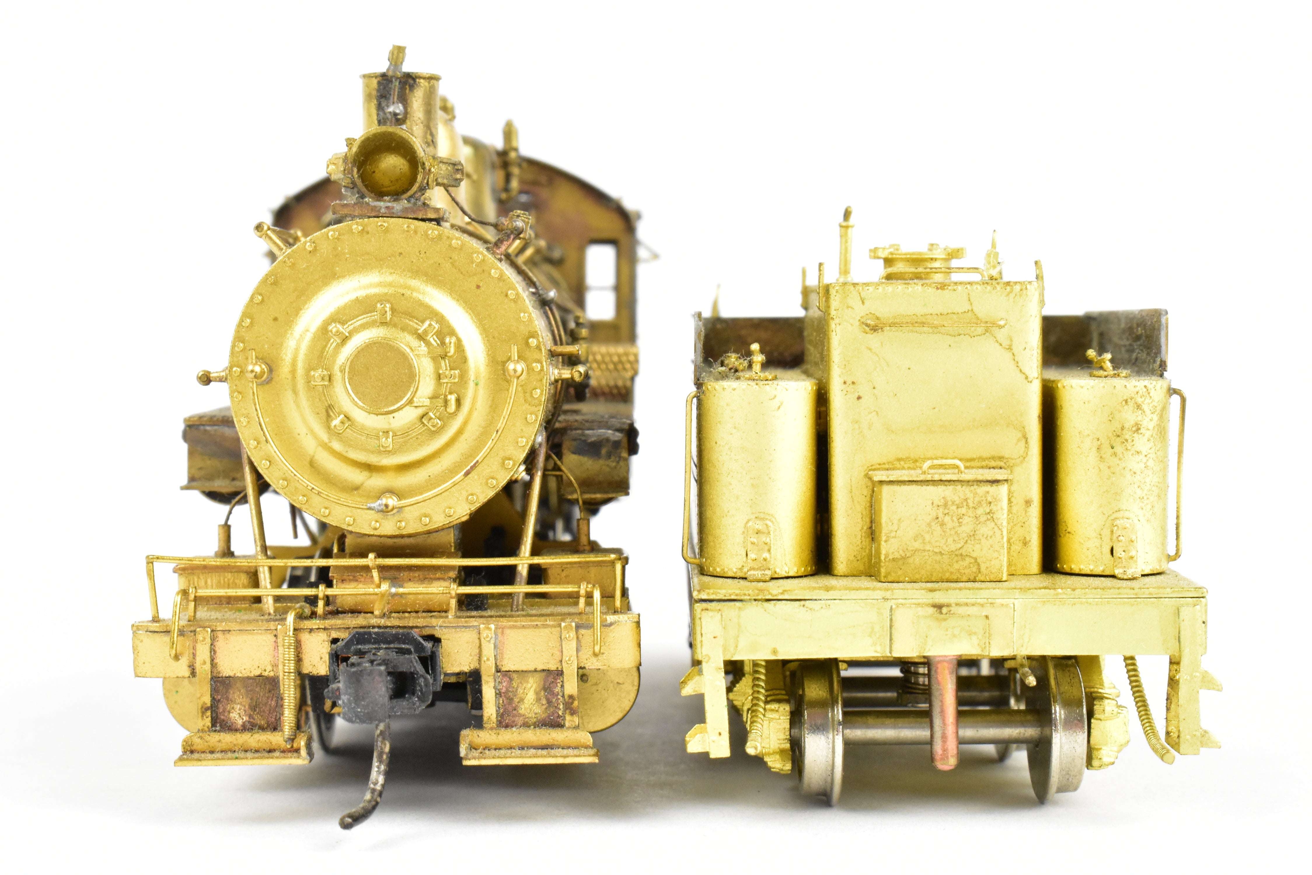 Custom HO Scale Brass Missouri Pacific 0-6-0 No. 9520 Locomotive Model Scratch Built by Joe G. Collias - One of a Kind!