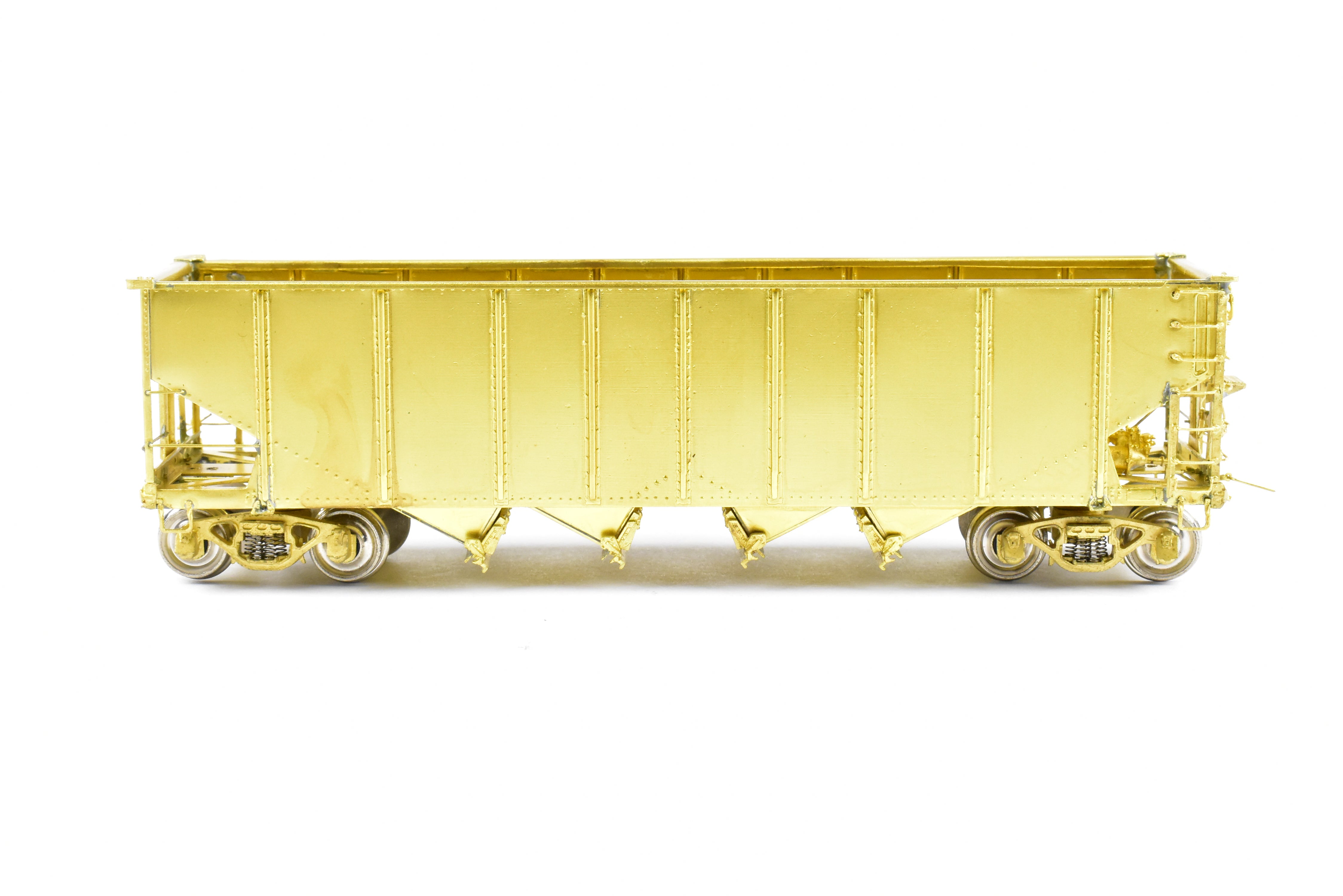 HO Scale Brass Quad Hopper Model by Overland Models, Inc. (OMI) - Chicago & North Western (C&NW) #60001 - 60999, As Originally Built