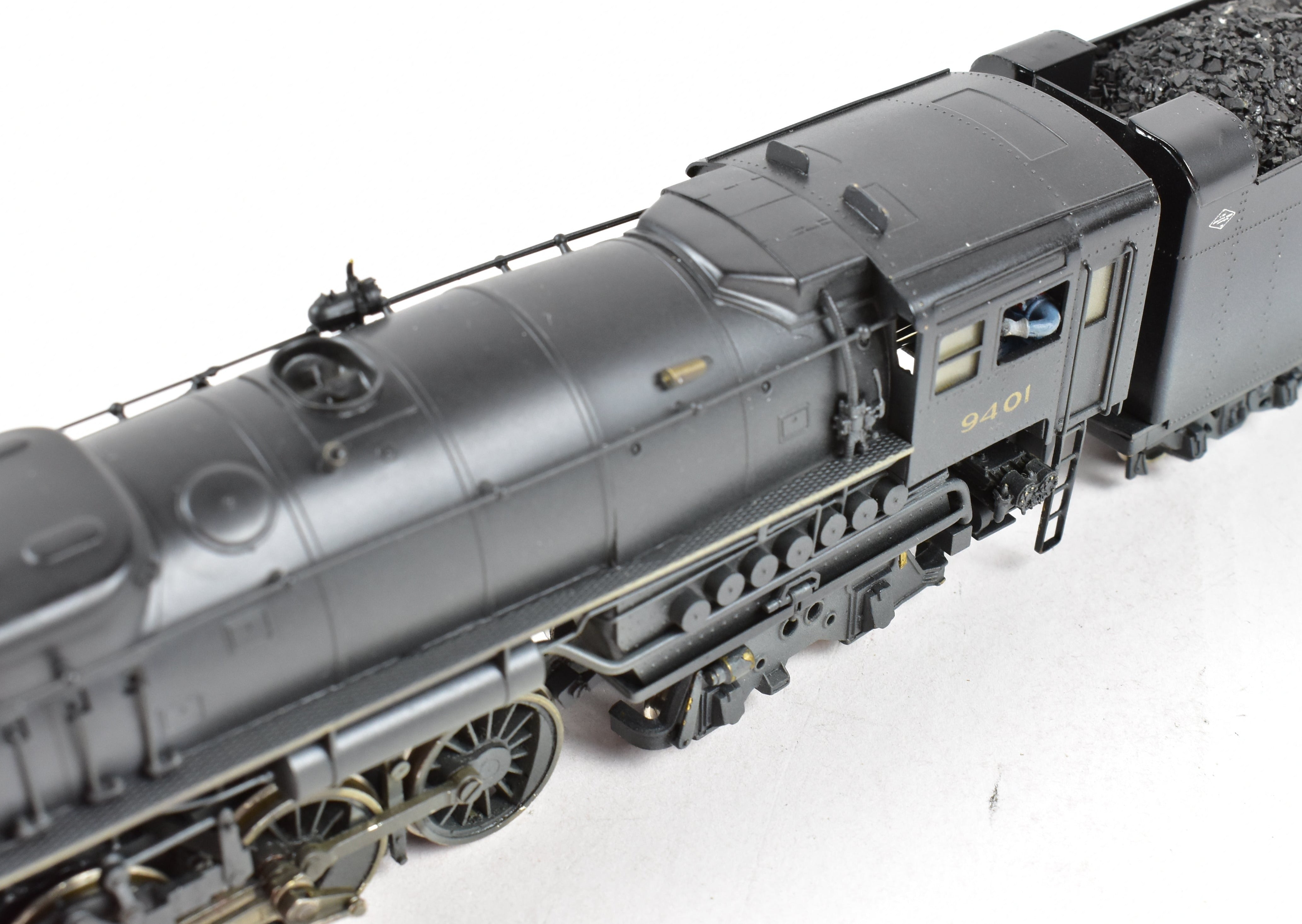HO Scale Brass ALCO Models P&LE/NYC A-2a Berkshire #9401 Reboxxed Steam Locomotive