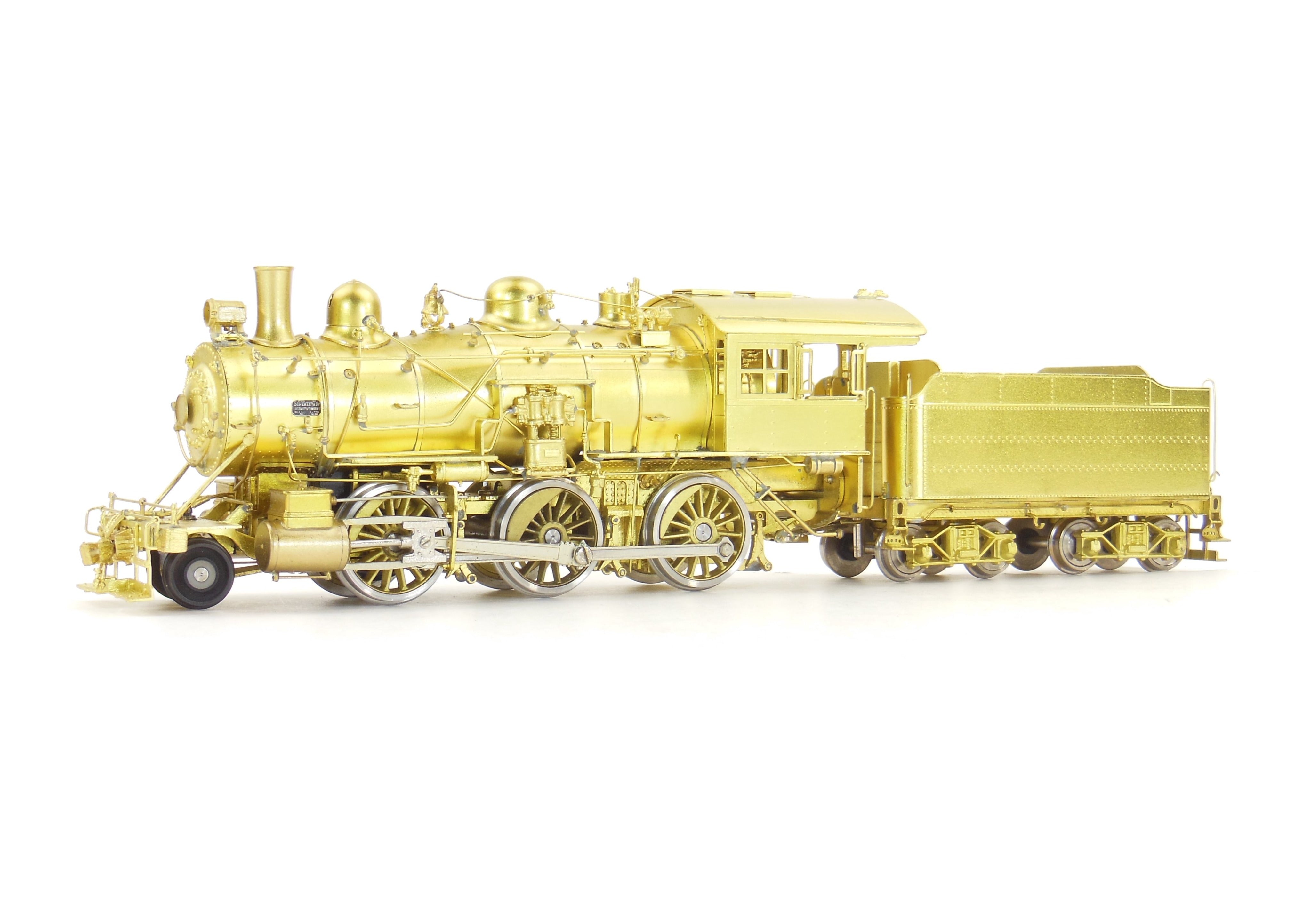HO Scale Brass Model Train Key Imports from NYC - New York Central E - 1D 2 - 6 - 0 Mogul Locomotive
