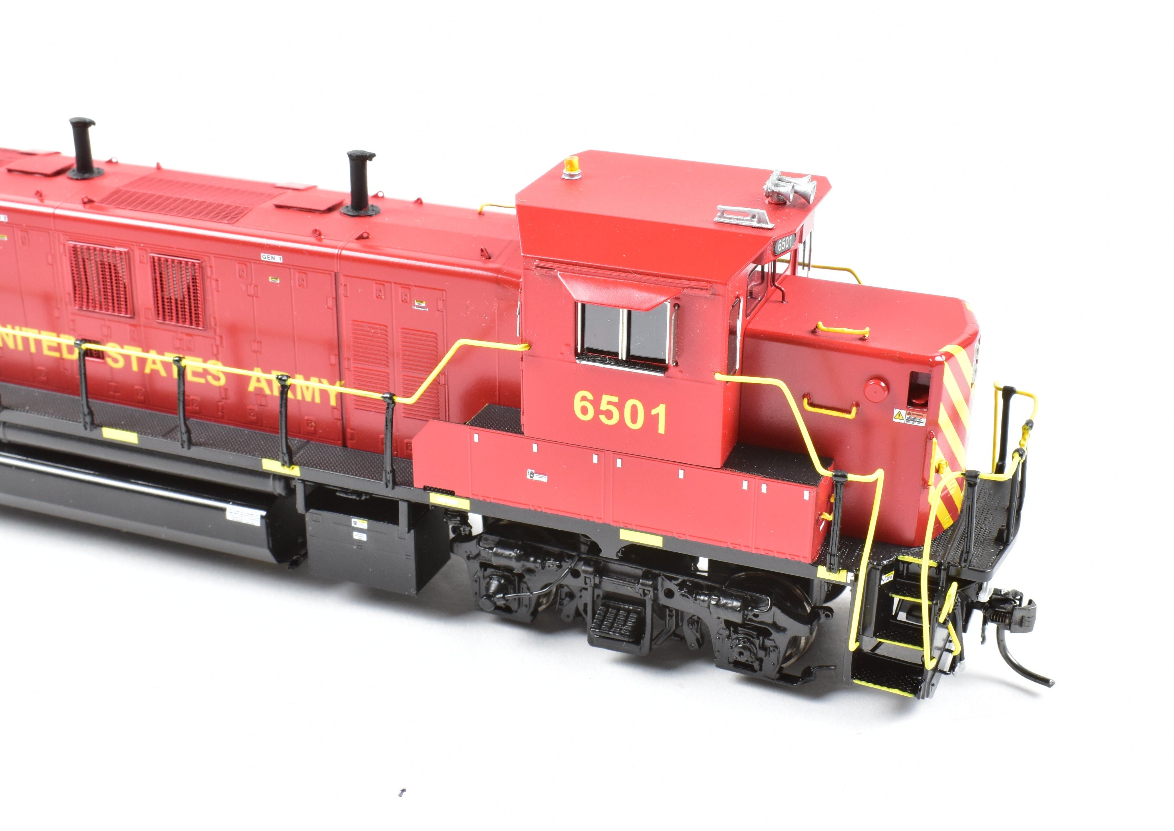HO Scale Brass Model - Overland Models Inc. USAX U.S. Army 3GS21B Genset Factory Painted #6501 from American Model Train Collection