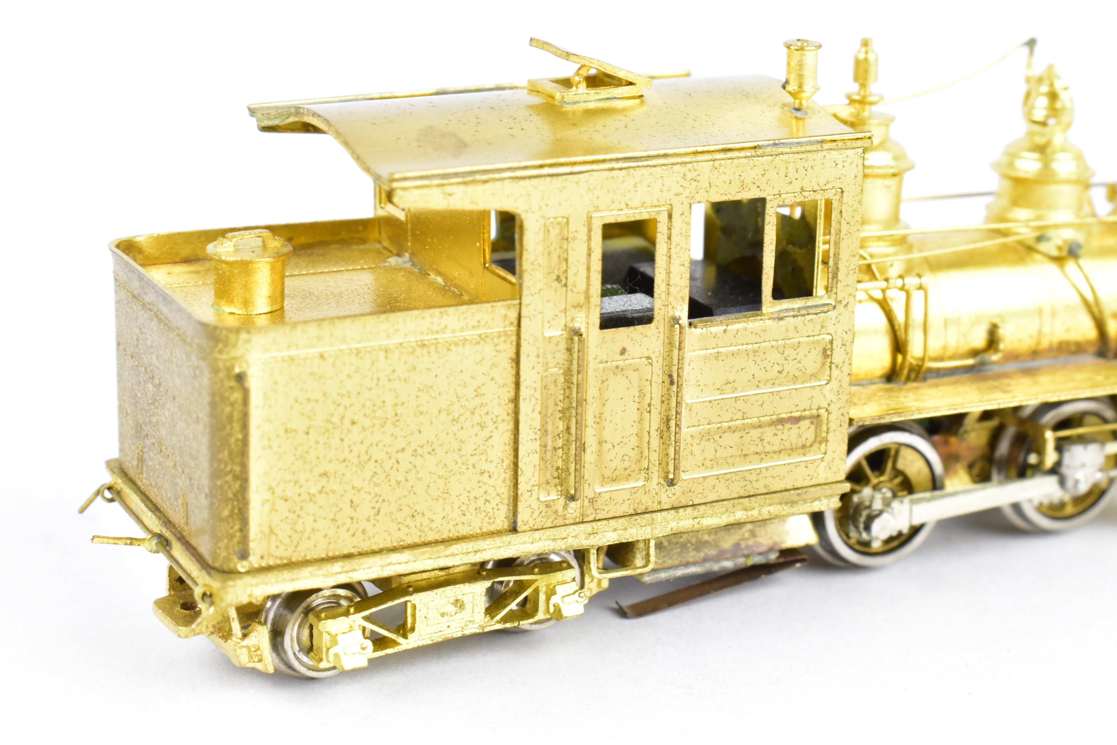 HOn30 Scale Brass Model Train - The Car Works Sandy River & Rangeley Lakes #7 Forney 0 - 4 - 4T Steam Locomotive in REBOXX Packaging