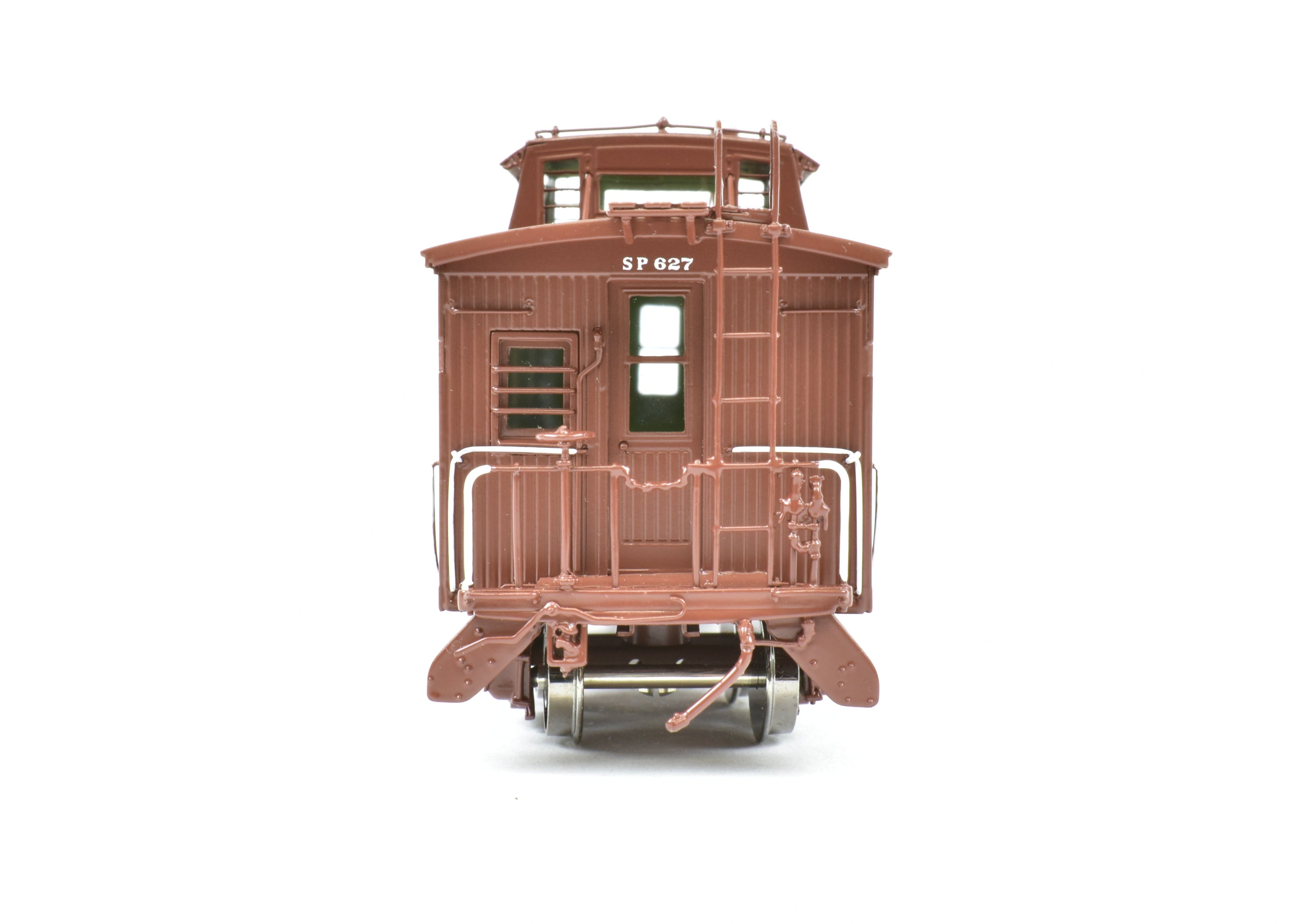HO Scale Brass CIL - Challenger Imports SP - Southern Pacific Wood Side Caboose with Slant Side Cupola, Class C - 30 - 1, Freight Passenger No. 627 Model Train