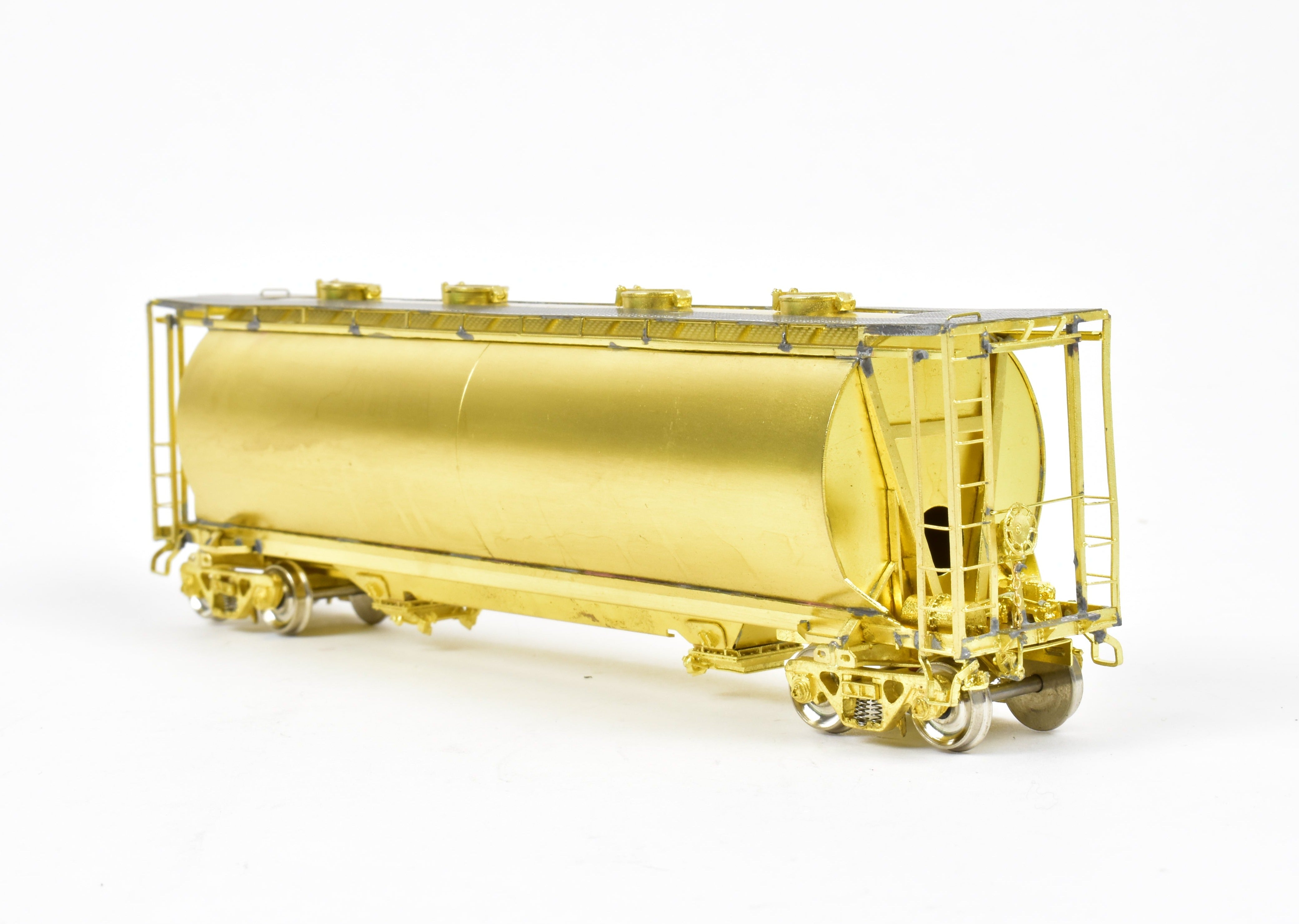 HO Brass OMI - CNJ & Conrail 2-Bay Cylindrical Hopper by Overland Models