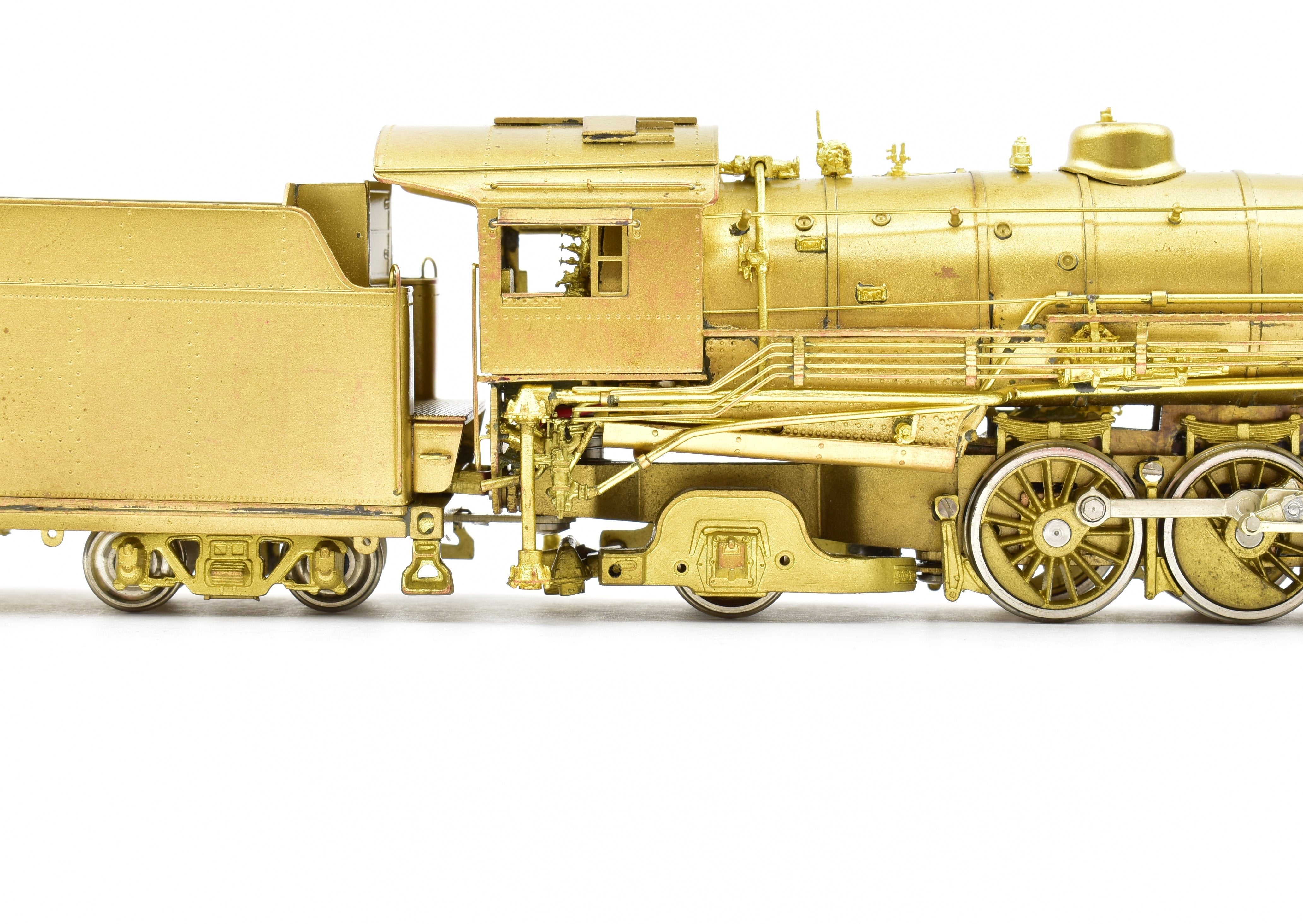 HO Scale Brass Key Imports Model of Nashville Chattanooga & St. Louis #650 2-8-2 Mikado Steam Locomotive