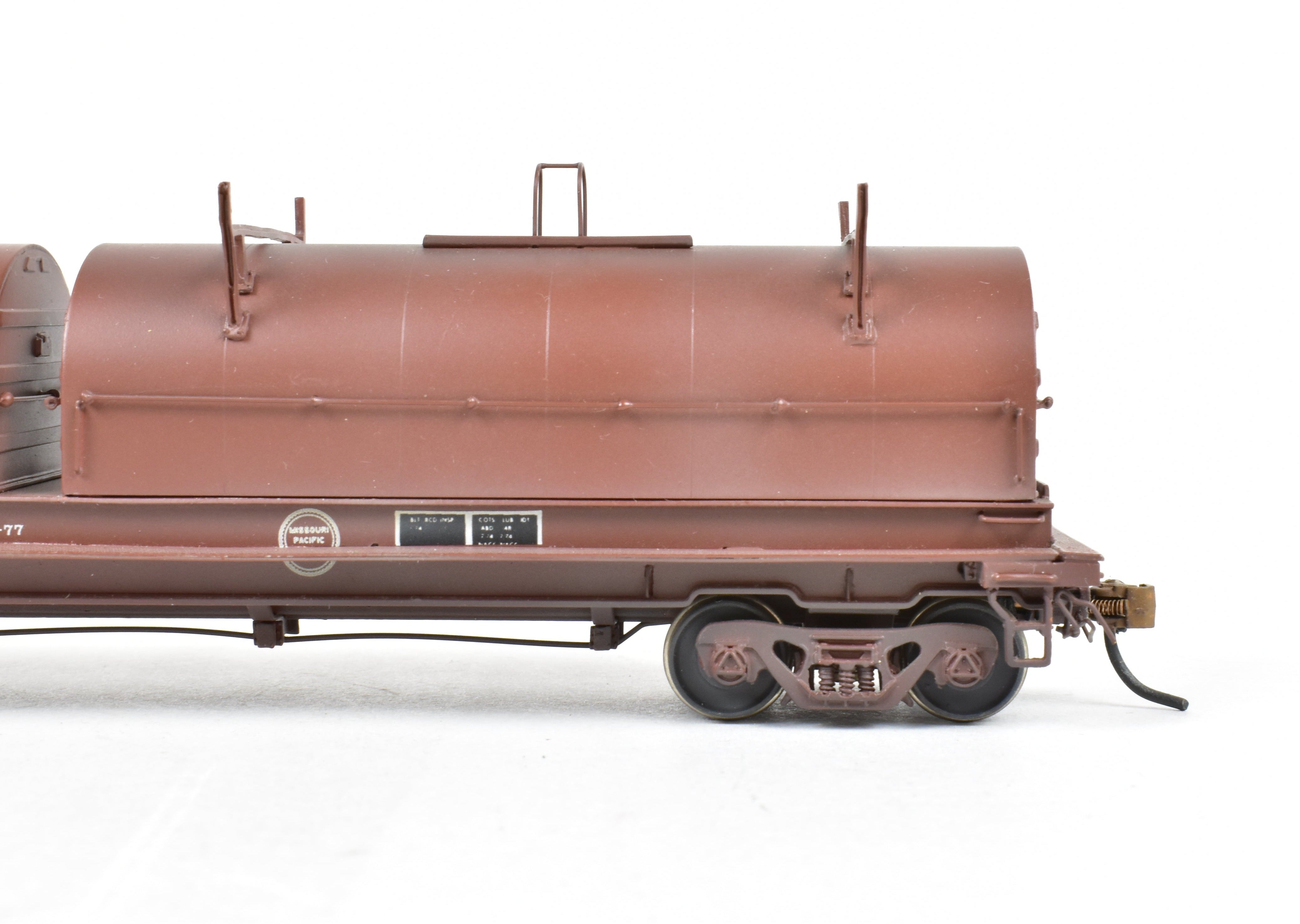 HO Brass OMI Thrall Coil Steel Car Painted for Mopac by Overland Models