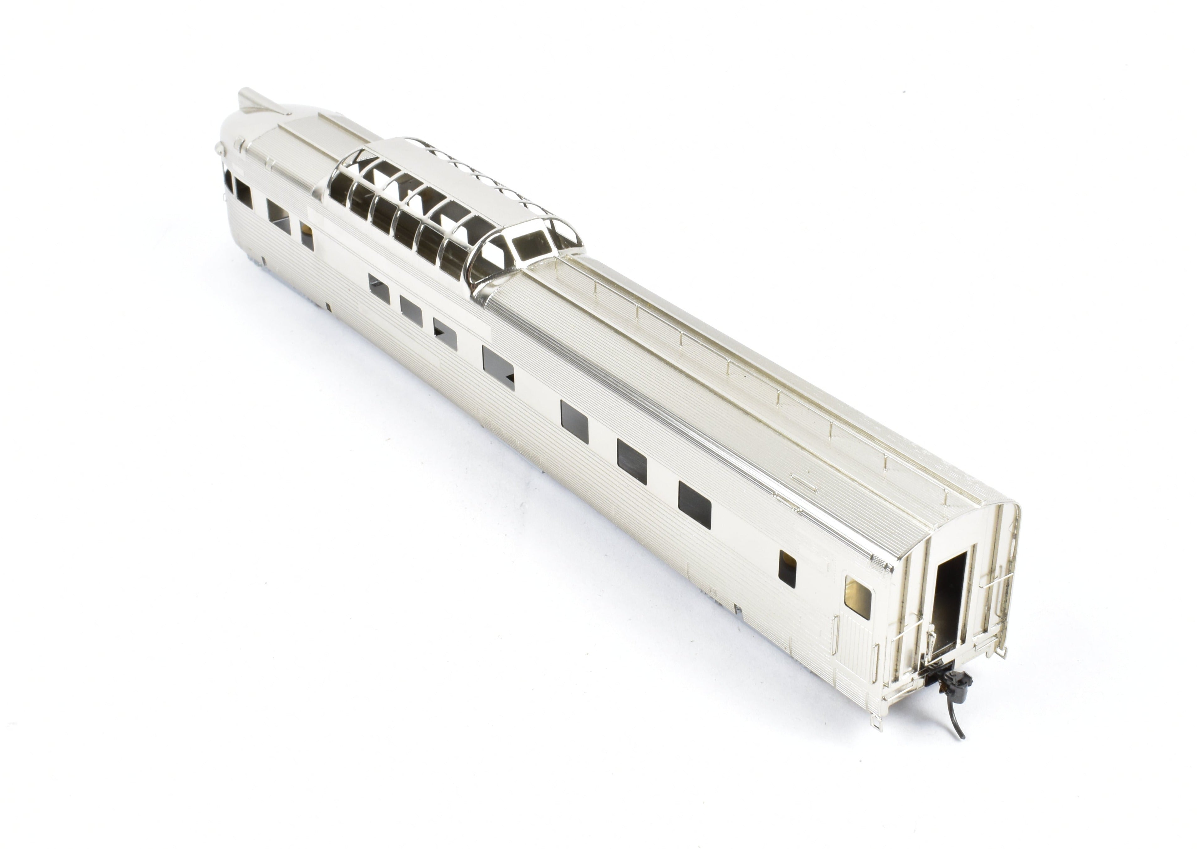 HO Scale Brass Model of Oriental Limited CB&Q/DRGW/WP California Zephyr Dome Sleeper Observation Car