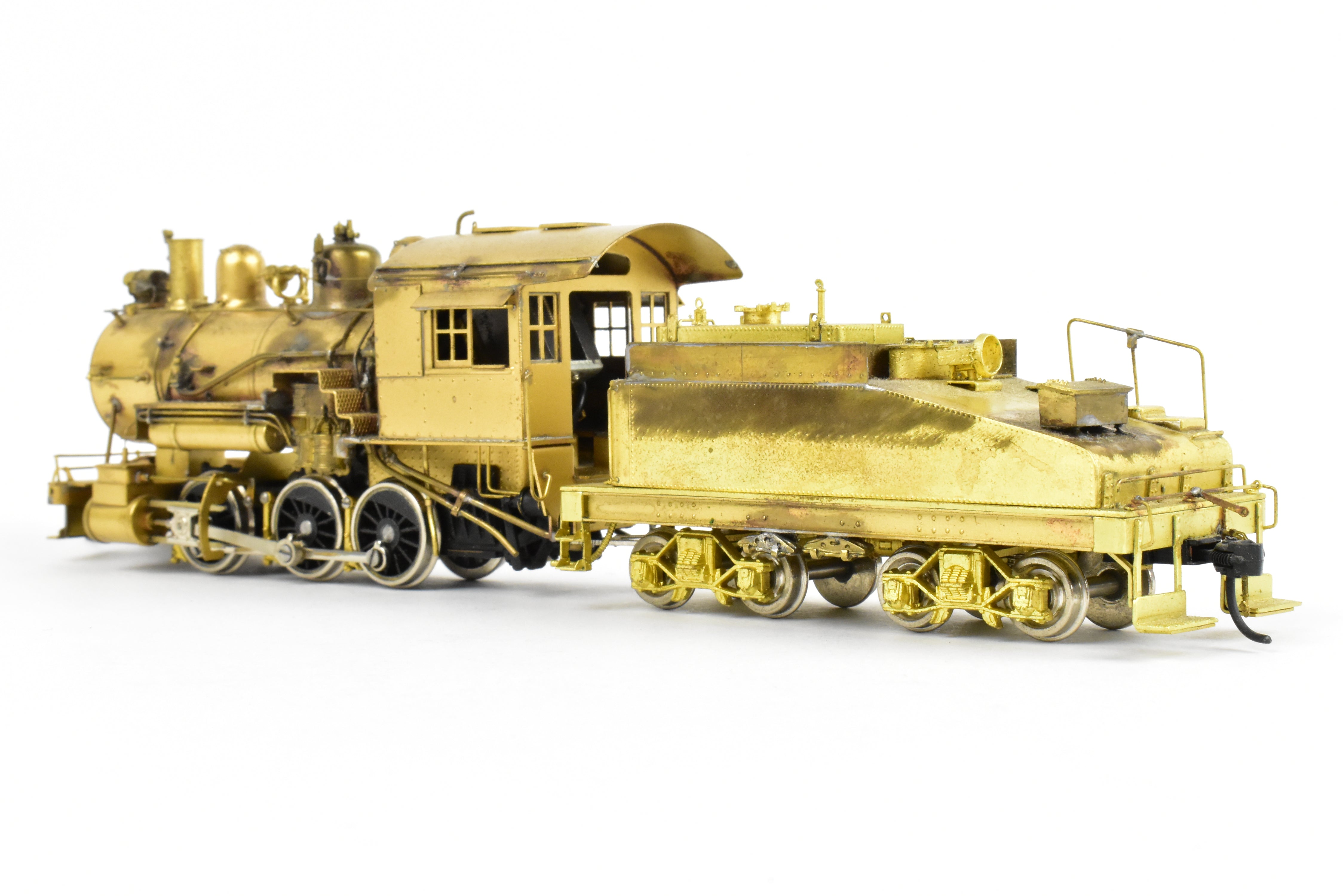 Custom HO Scale Brass Missouri Pacific 0-6-0 No. 9520 Locomotive Model Scratch Built by Joe G. Collias - One of a Kind!