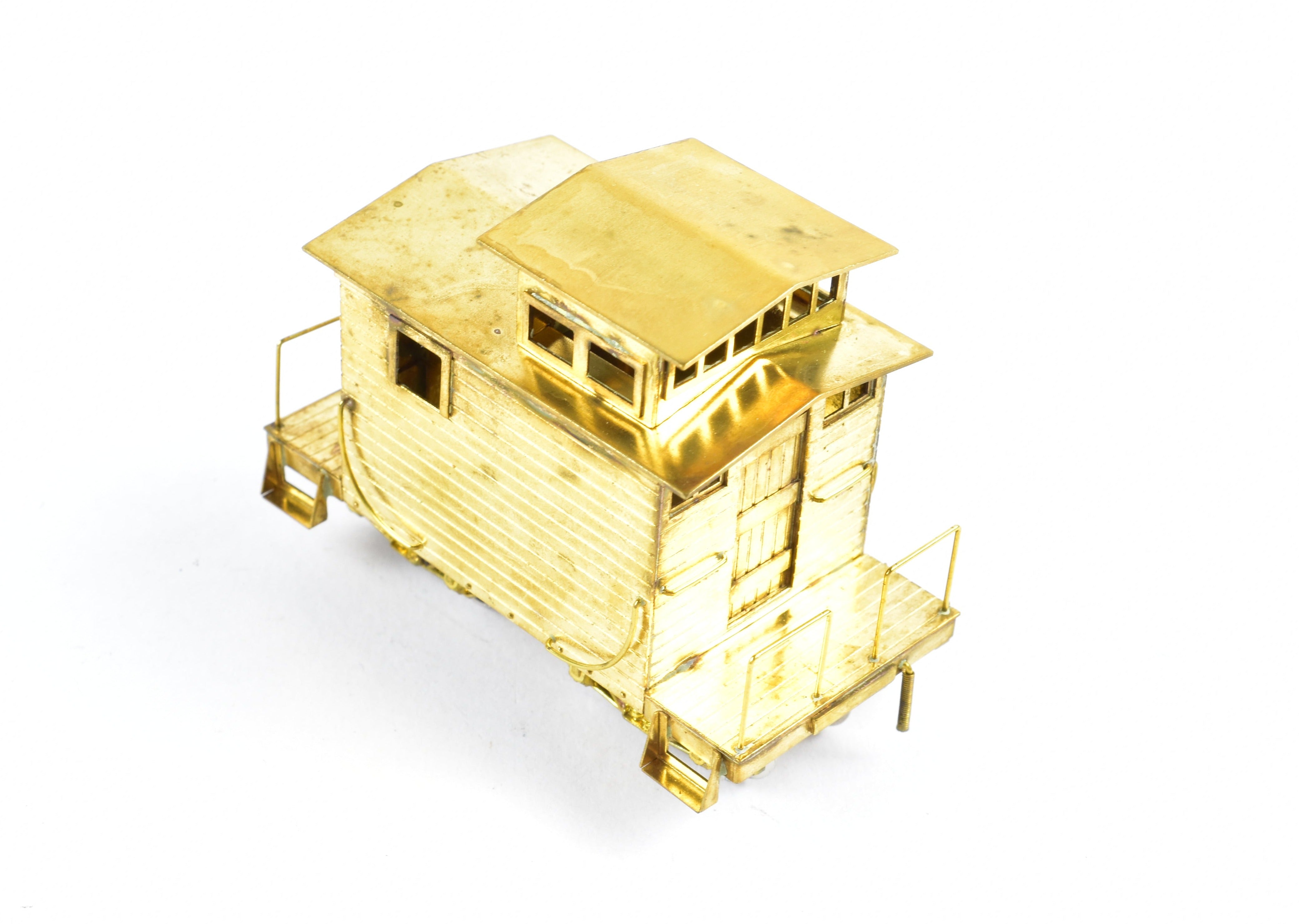 HOn3 Scale Brass Model Train Westside Lumber Co. Short Caboose No. 7 by Westside Model Co.