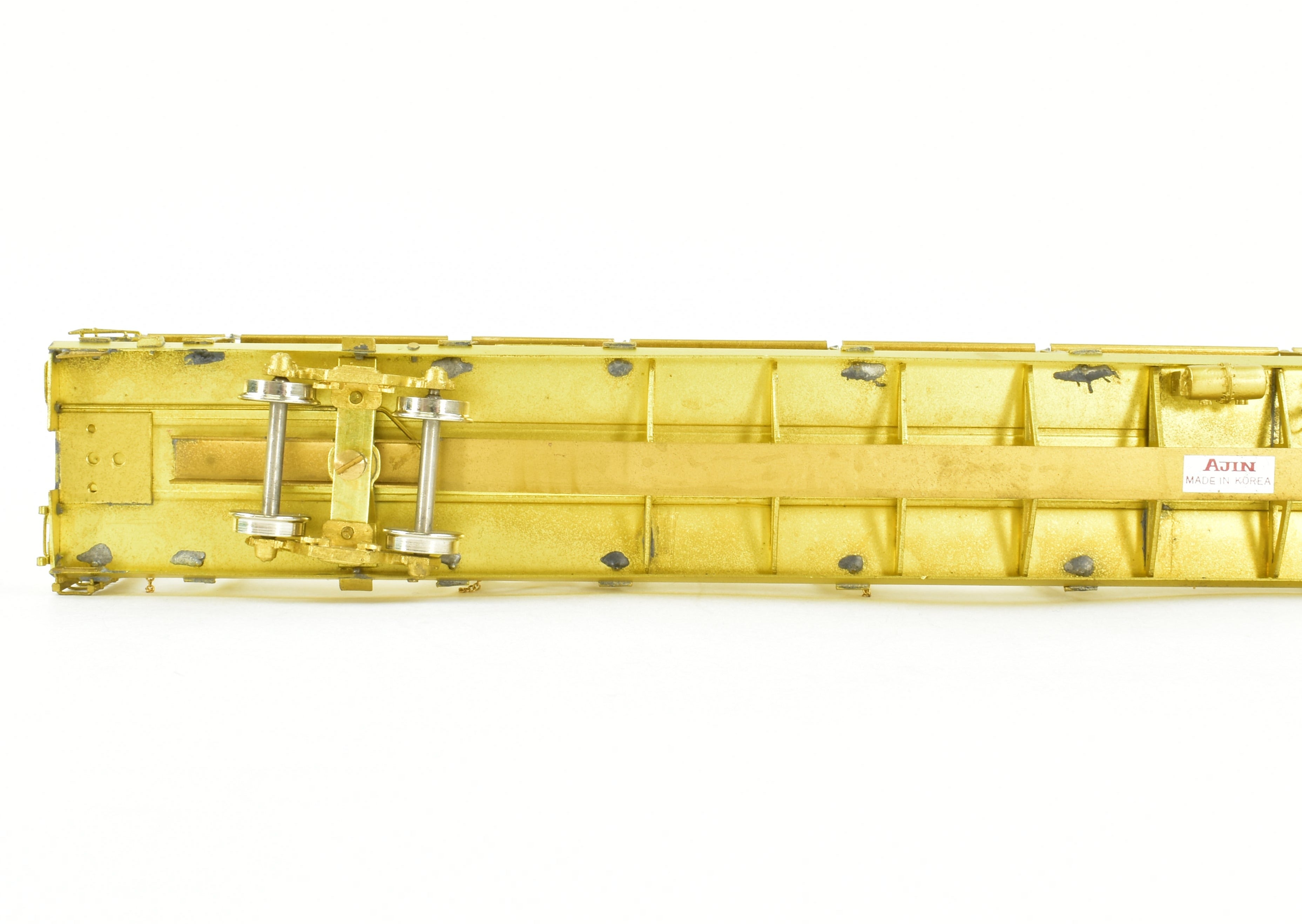 HO Scale Brass Bi - Level Open Auto Rack Model by Overland Models, Inc. for Various Railroad Roads
