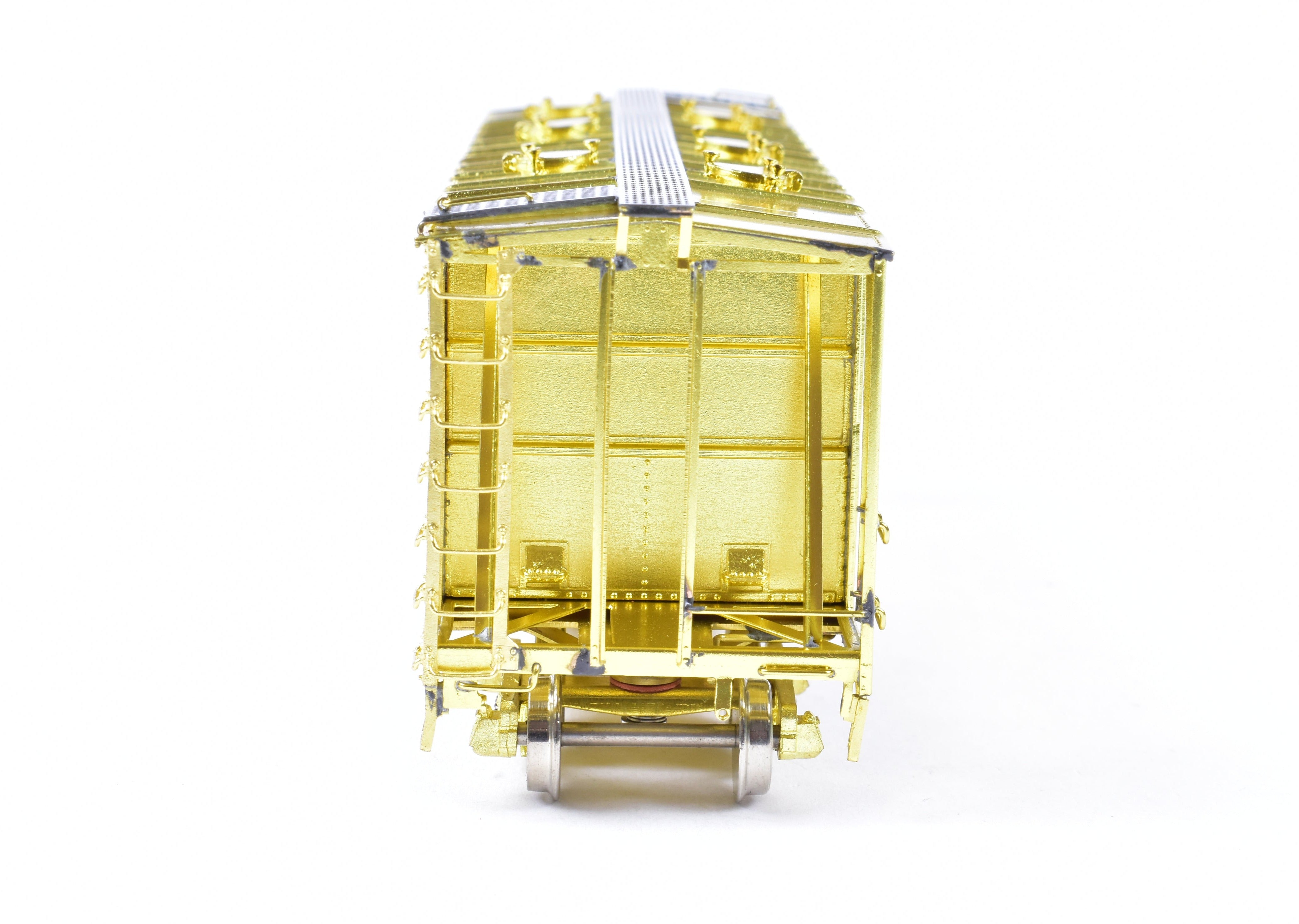 HO Scale Brass Airslide Covered Hopper Model by Overland Models, Inc. (OMI) for Various Roads
