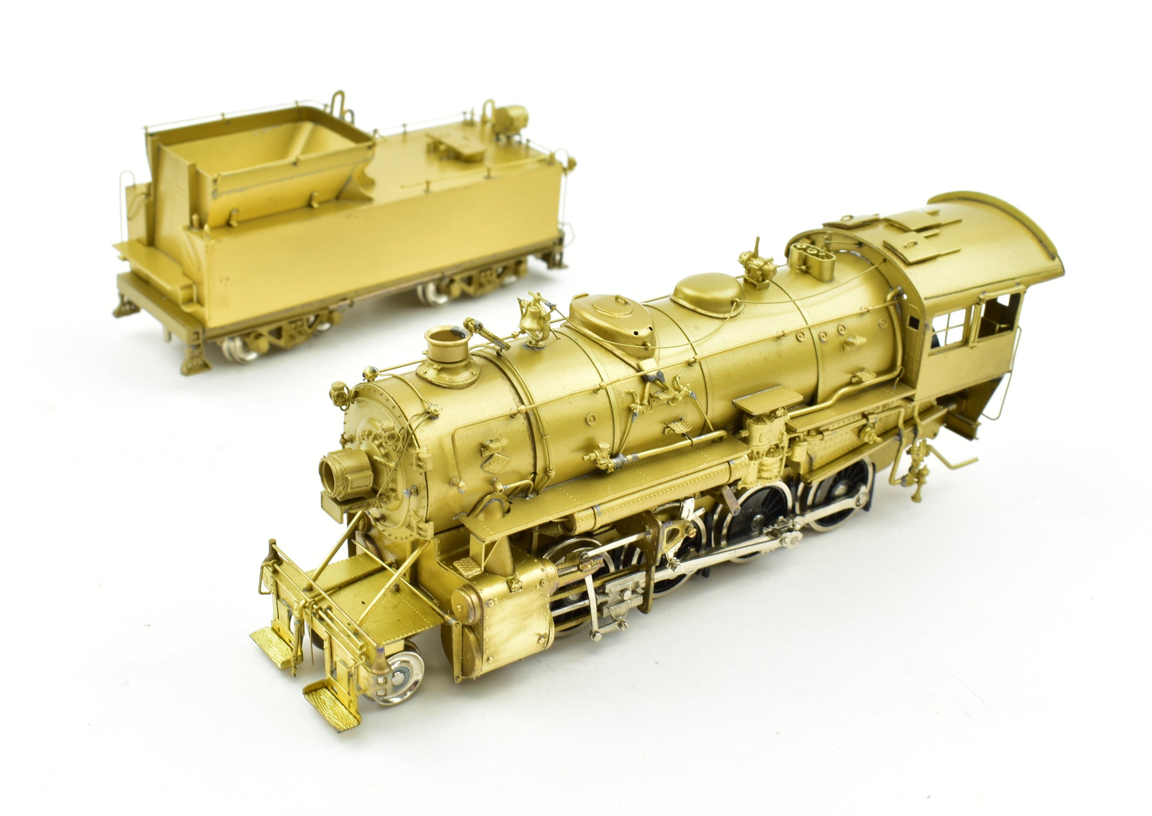 HO Scale Brass ALCO Model of New York Central G - 46h 2 - 8 - 0 Consolidation Steam Locomotive