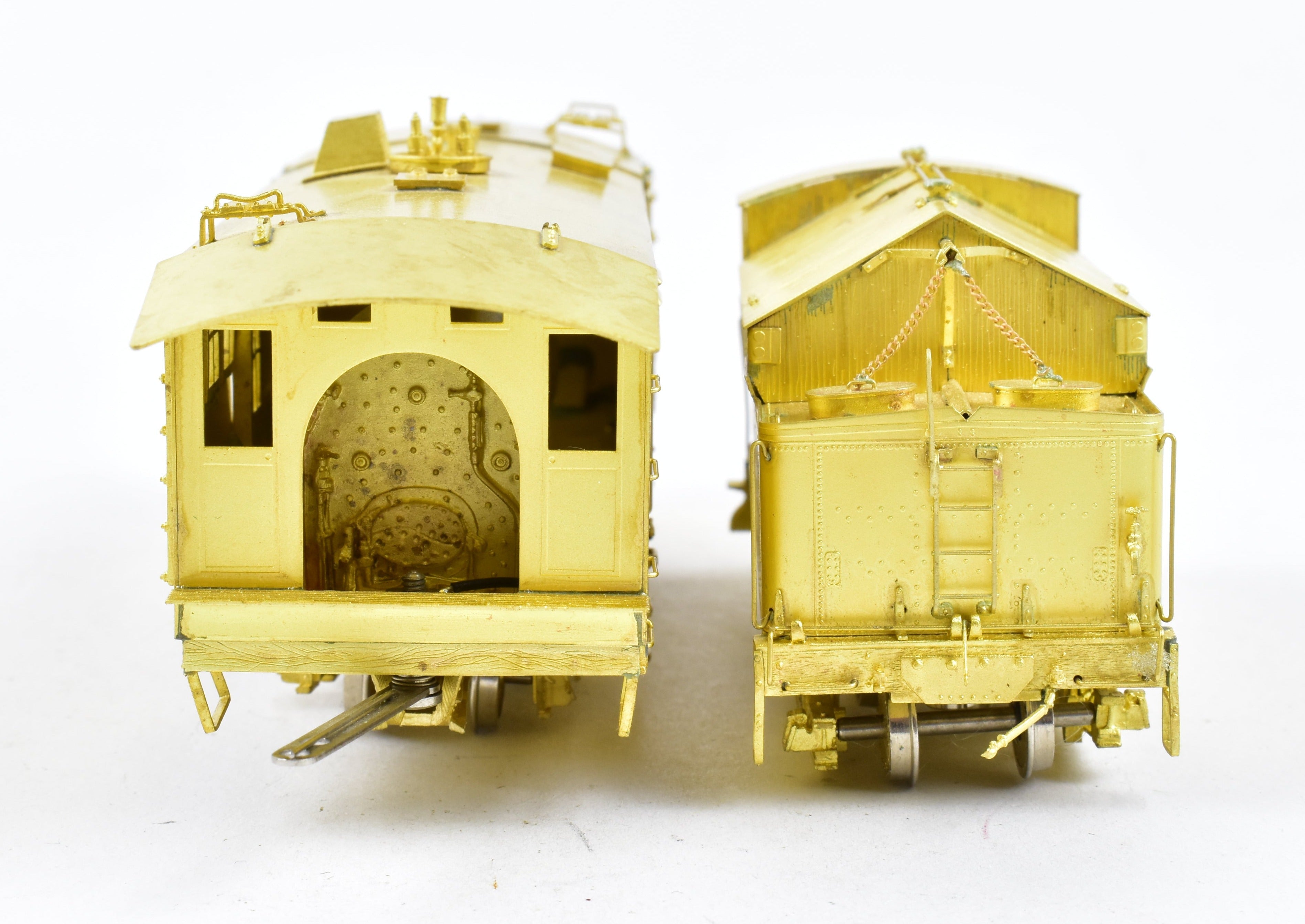 1991 HOn3 Brass D&RGW 'O-Y' Rotary Snowplow by OMI with Tender