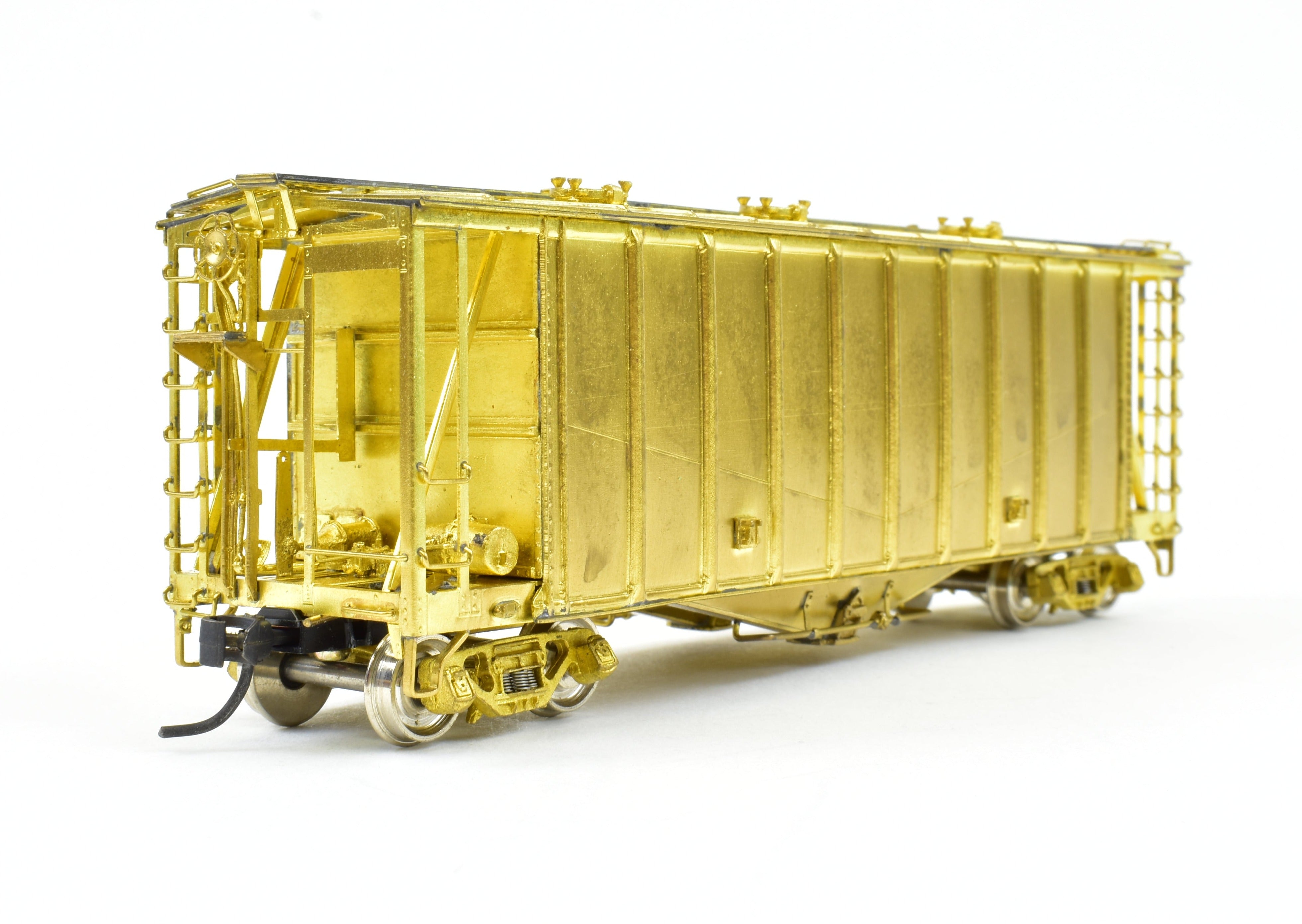 HO Scale Brass Airslide Covered Hopper Model by Overland Models, Inc. for Various Roads
