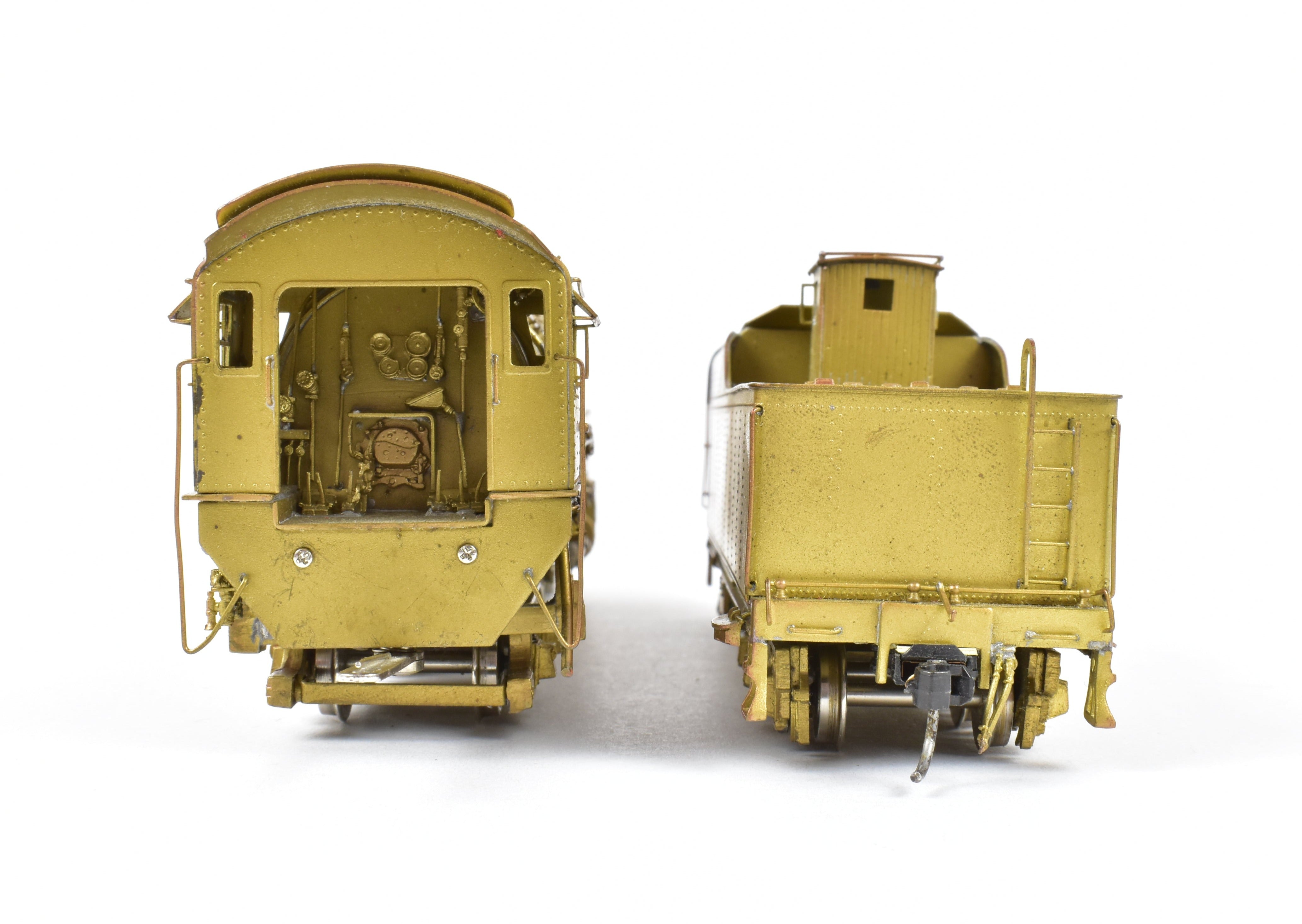 High - Quality HO Scale Brass Key Imports Model of Denver & Rio Grande Western M - 64 4 - 8 - 4 Northern Steam Locomotive
