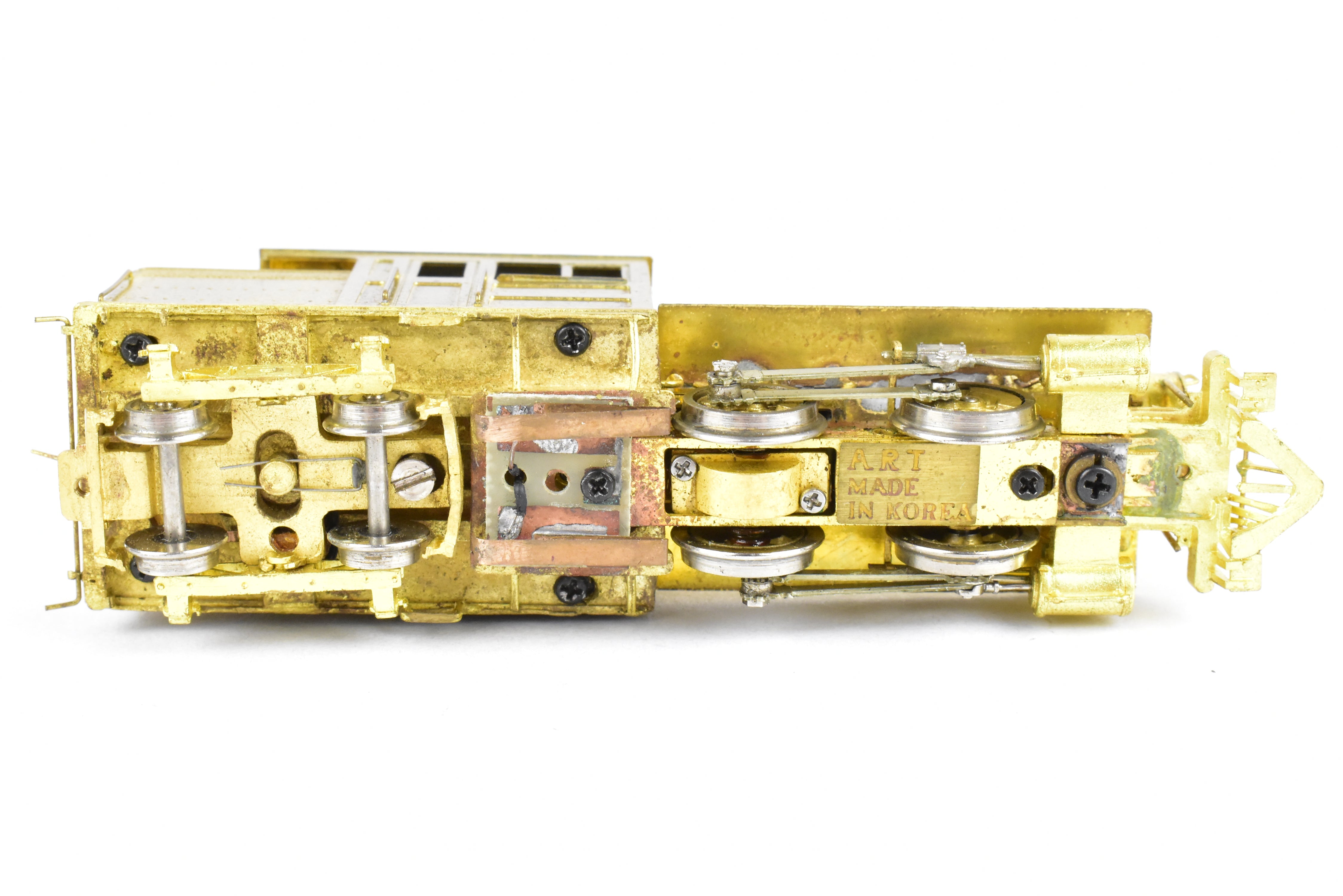 HOn30 Scale Brass Model Train - The Car Works Sandy River & Rangeley Lakes #7 Forney 0 - 4 - 4T Steam Locomotive in REBOXX Packaging