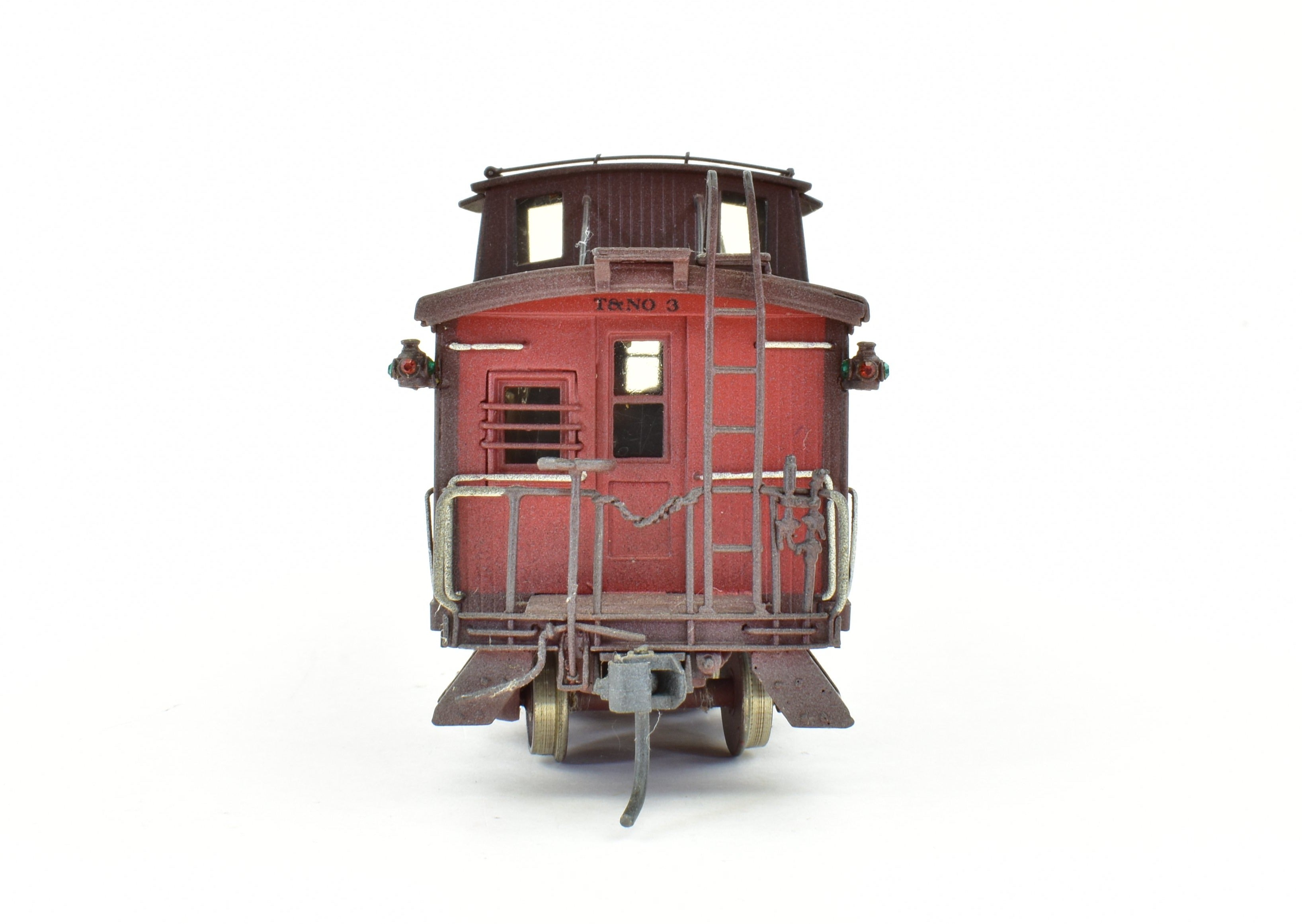 HO Scale Brass Model Train - Precision Scale Co. SP/T&NO - Texas & New Orleans C-30-3 Wooden Cupola Caboose CP Model