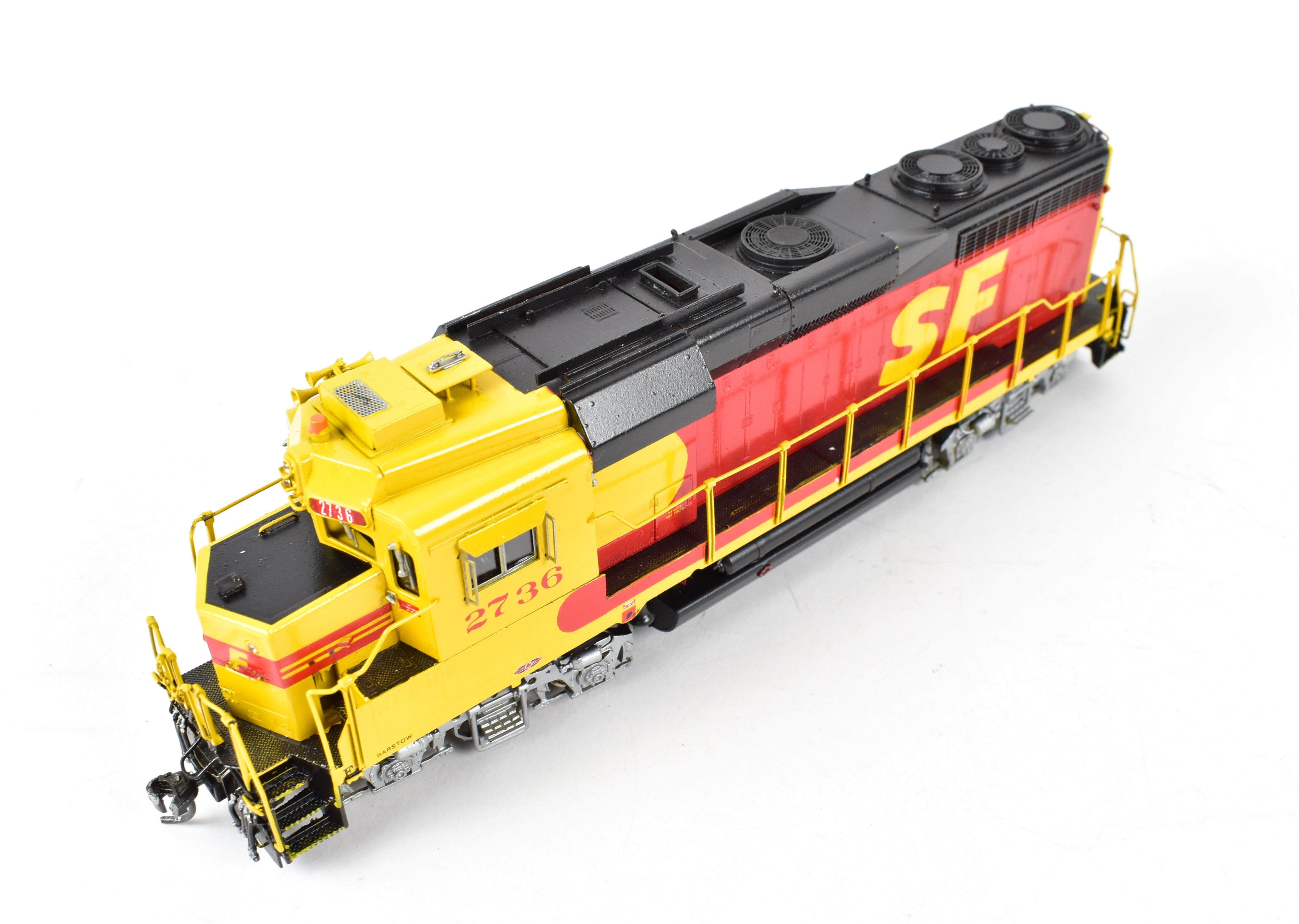 HO Scale Brass Model Train by Overland Models Inc. (OMI) - AT&SF Santa Fe EMD GP30u Rebuild in SPSF Merger Kodachrome Paint Scheme